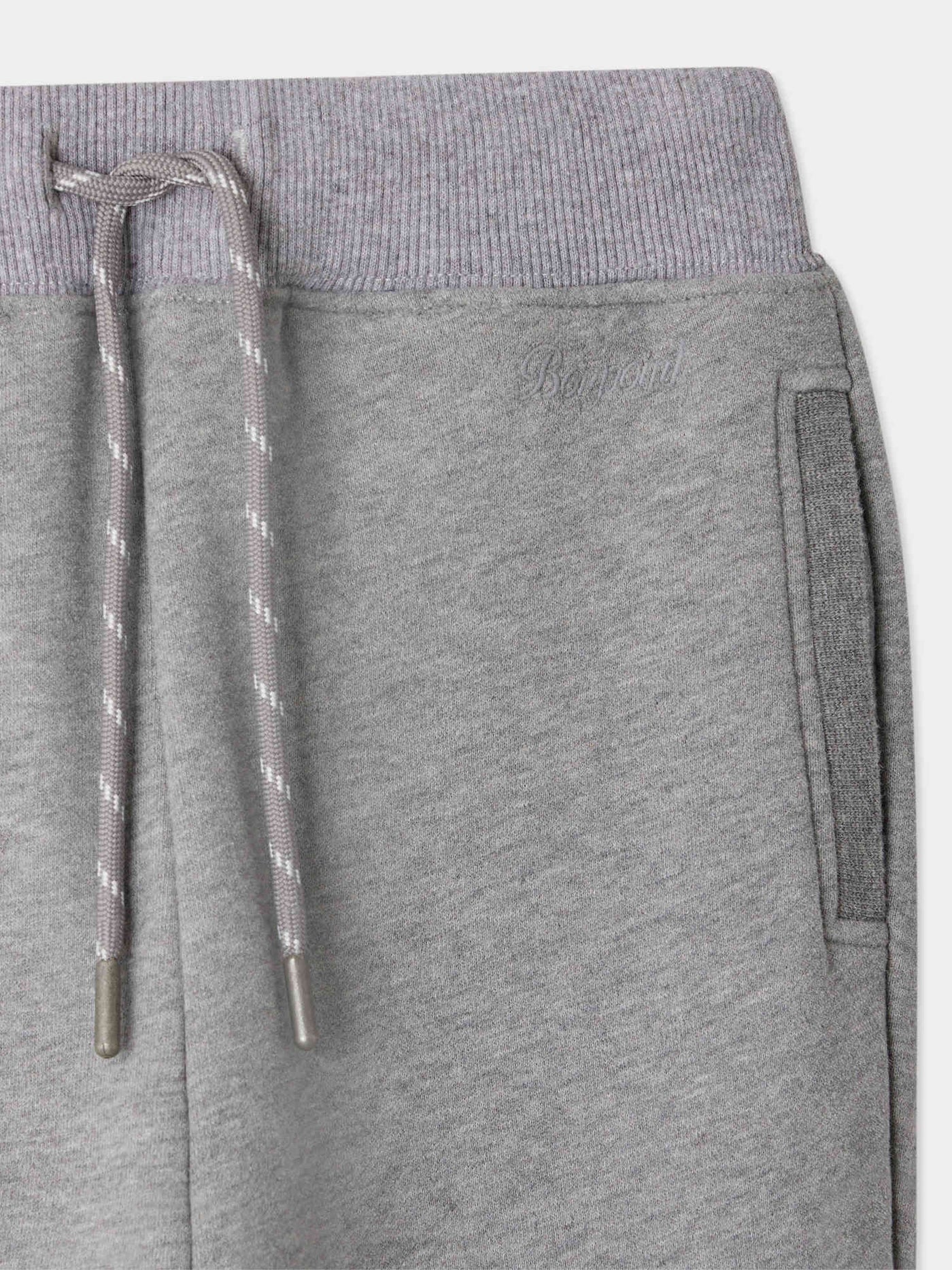 Babel jogging pants in gray organic cotton