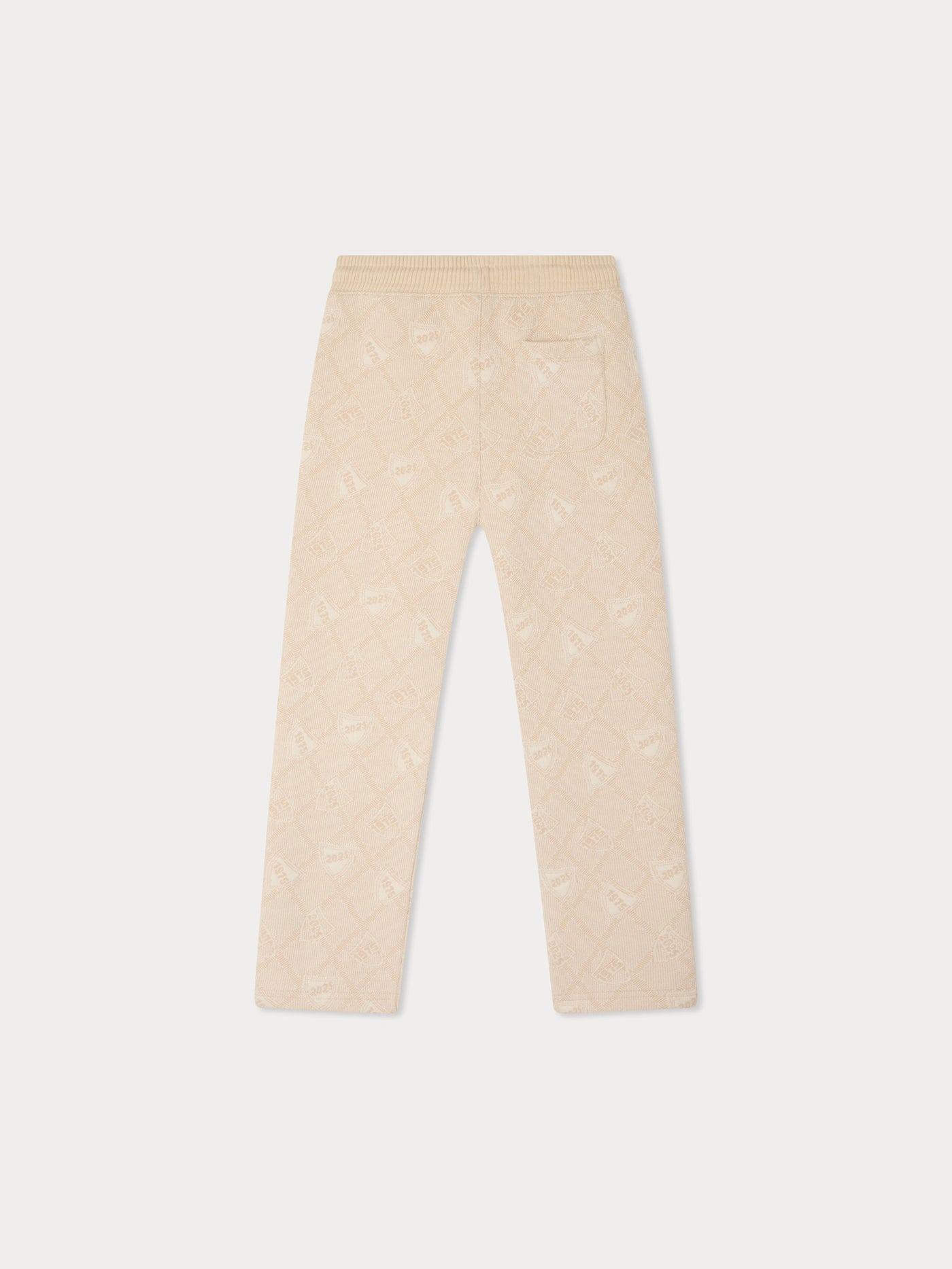 Jawen organic cotton jacquard jogging pants