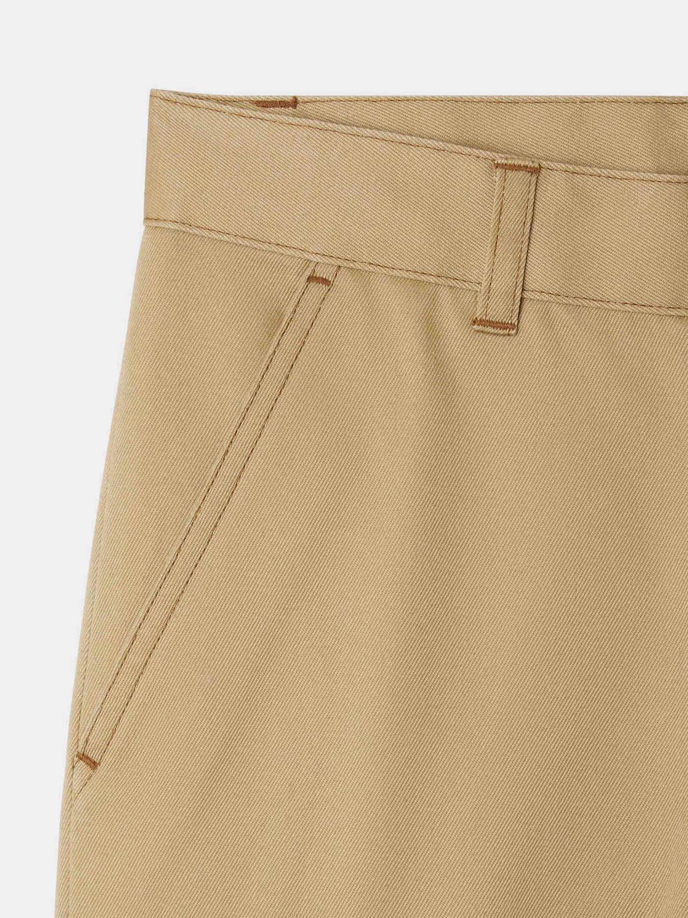 Jeremy pants with knee patch in organic cotton