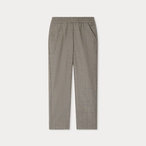 Jones elasticated waistband trousers in fancy flannel