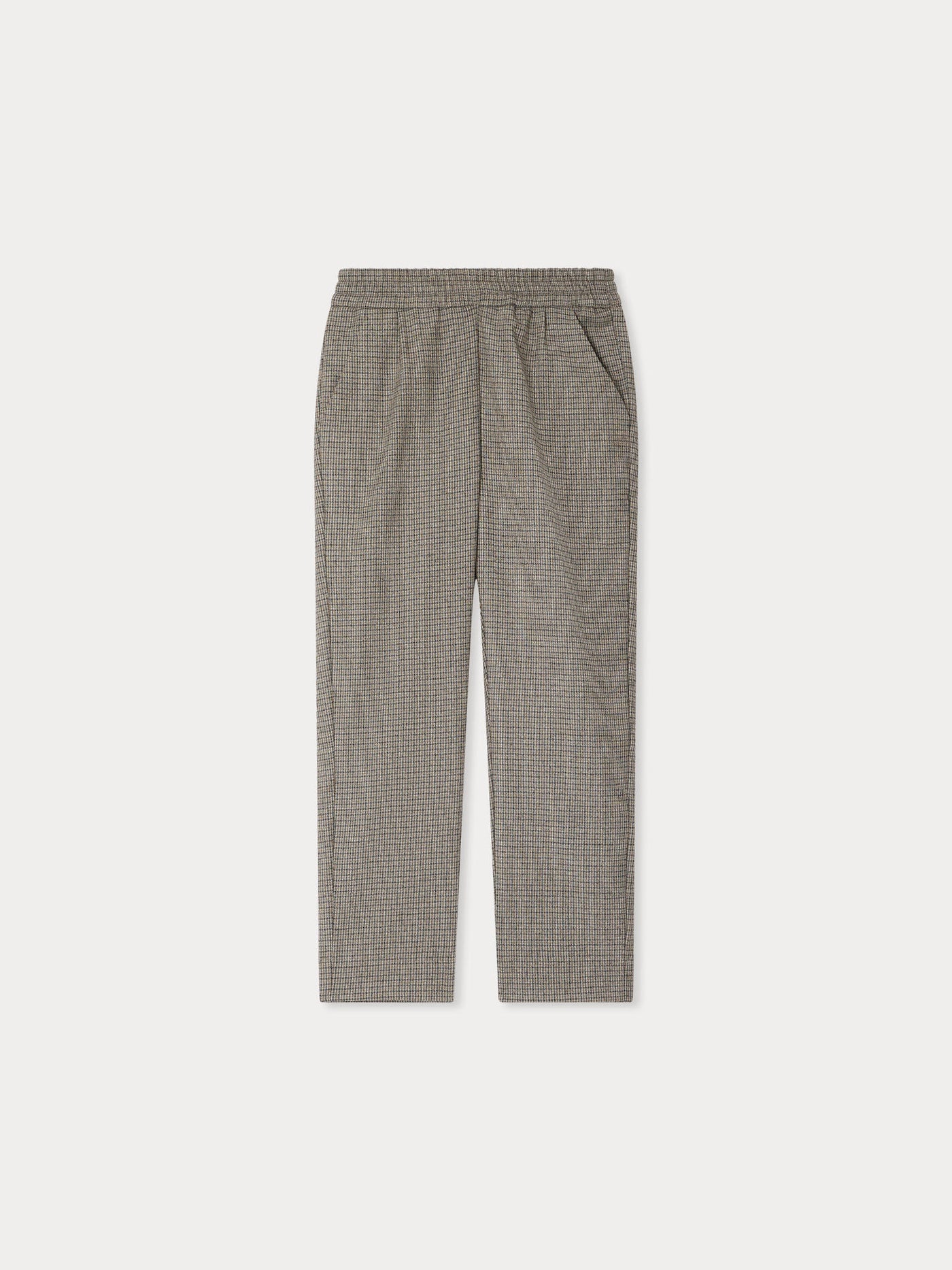 Jones elasticated waistband trousers in fancy flannel