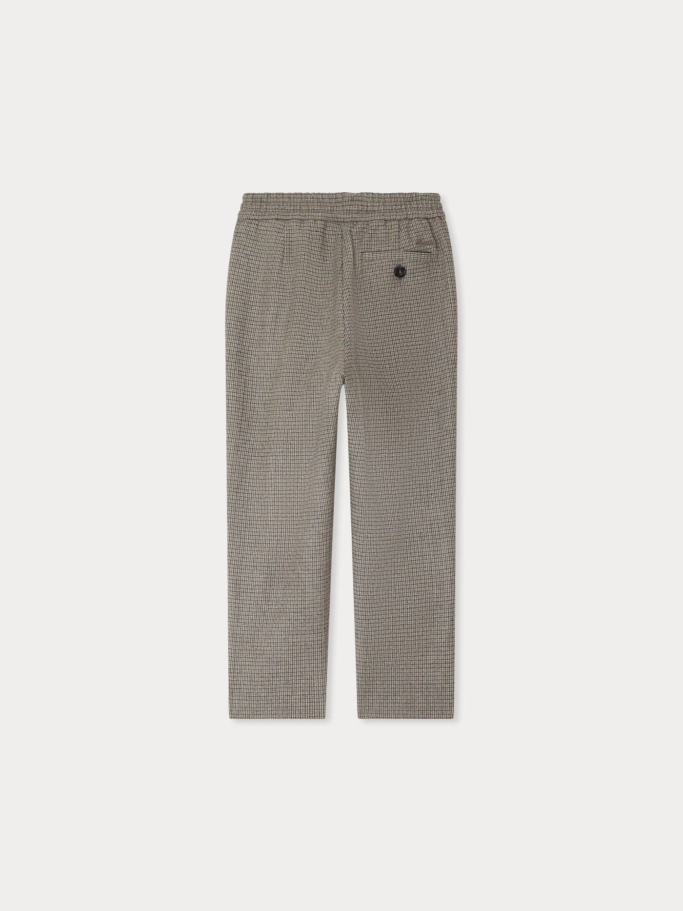 Jones elasticated waistband trousers in fancy flannel