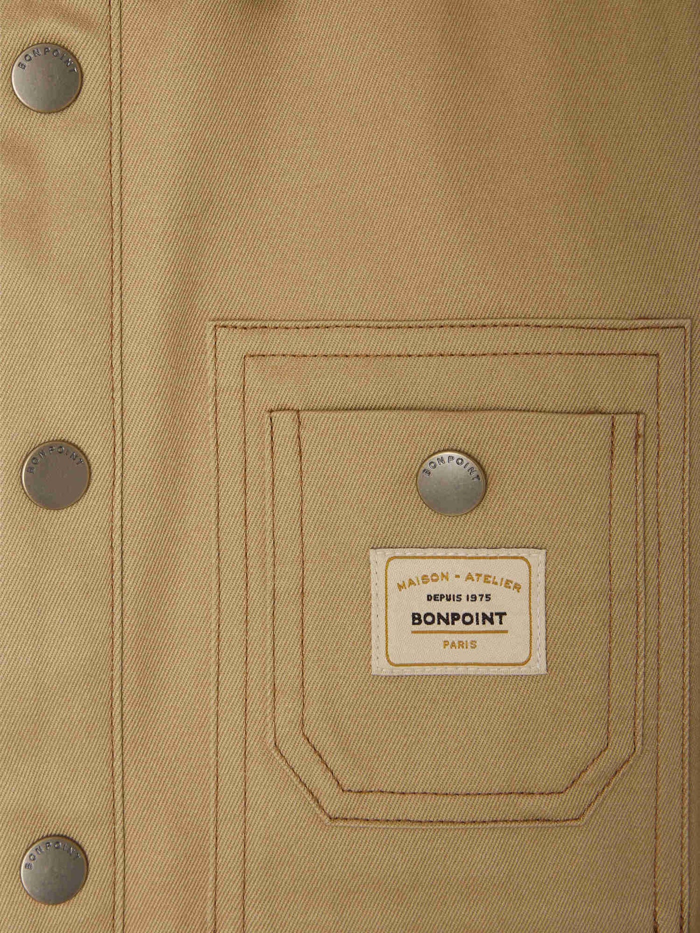 Joey quilted organic cotton overshirt