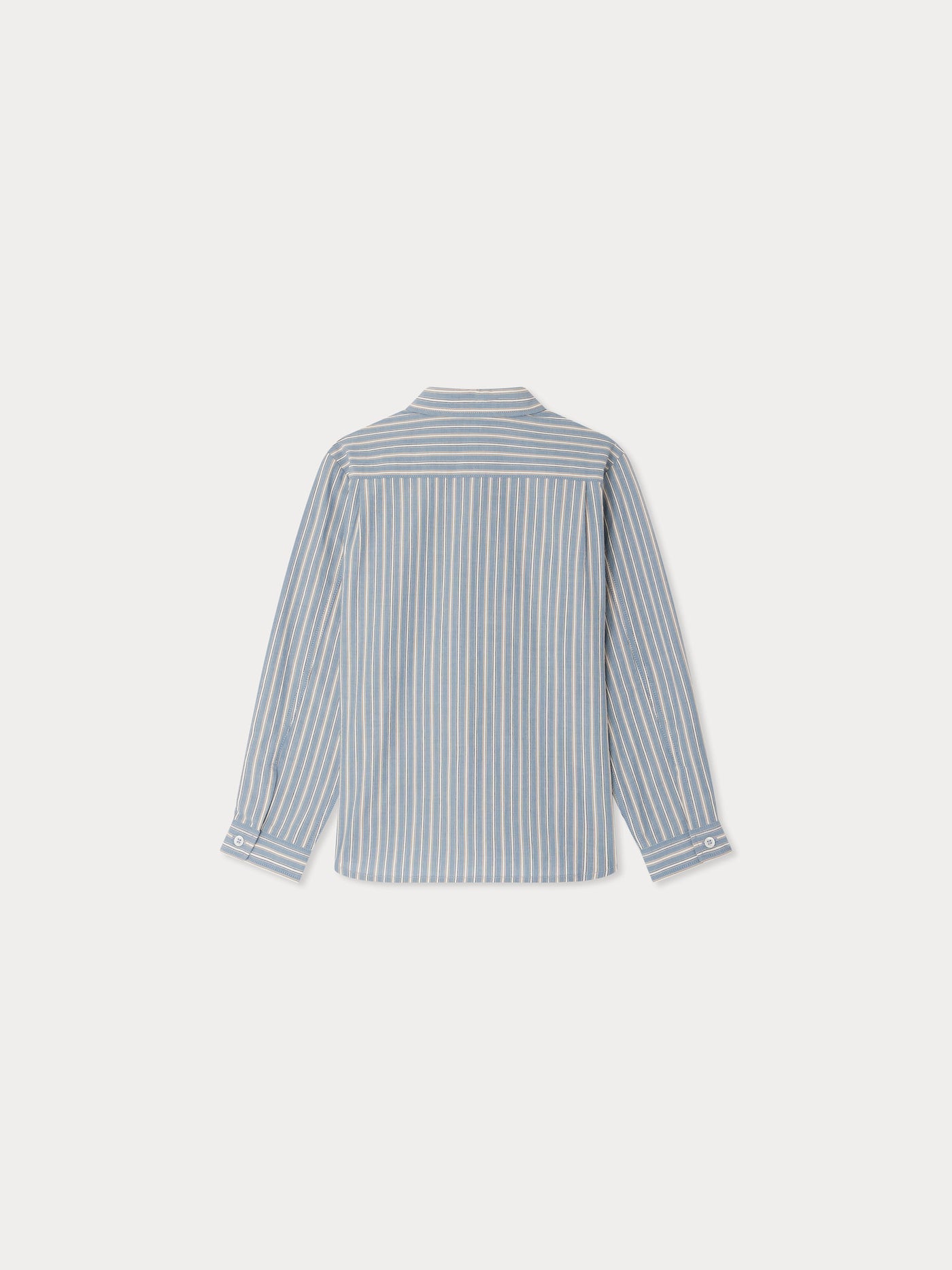 Tangui shirt with Bonpoint crest in poplin