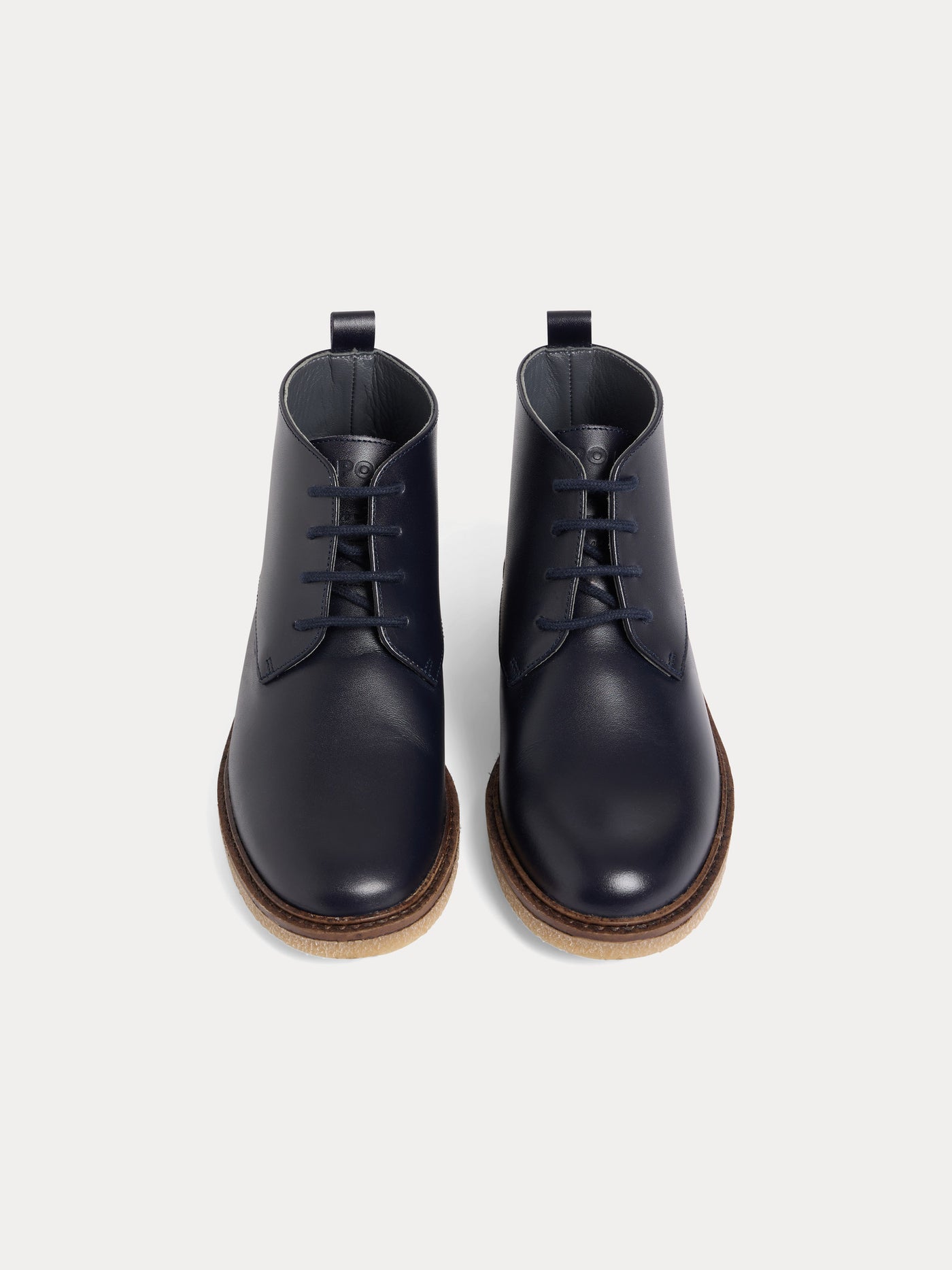 Dao high-top leather derbies