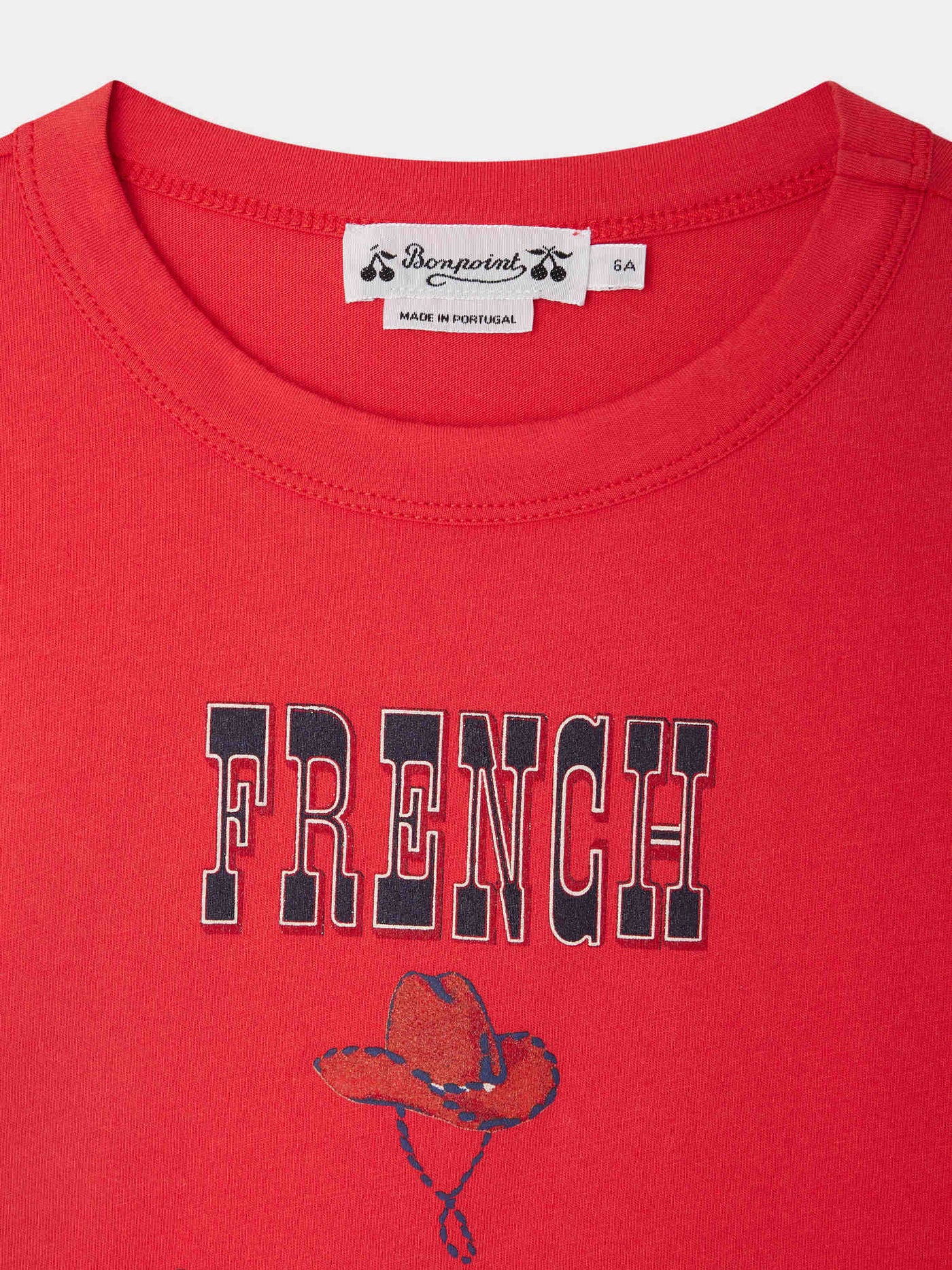 Tadda French Cowboy print organic cotton T-shirt