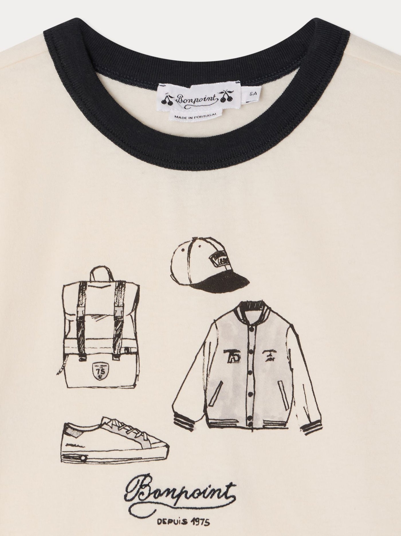 Akiva printed T-shirt Boys' accessories in organic cotton
