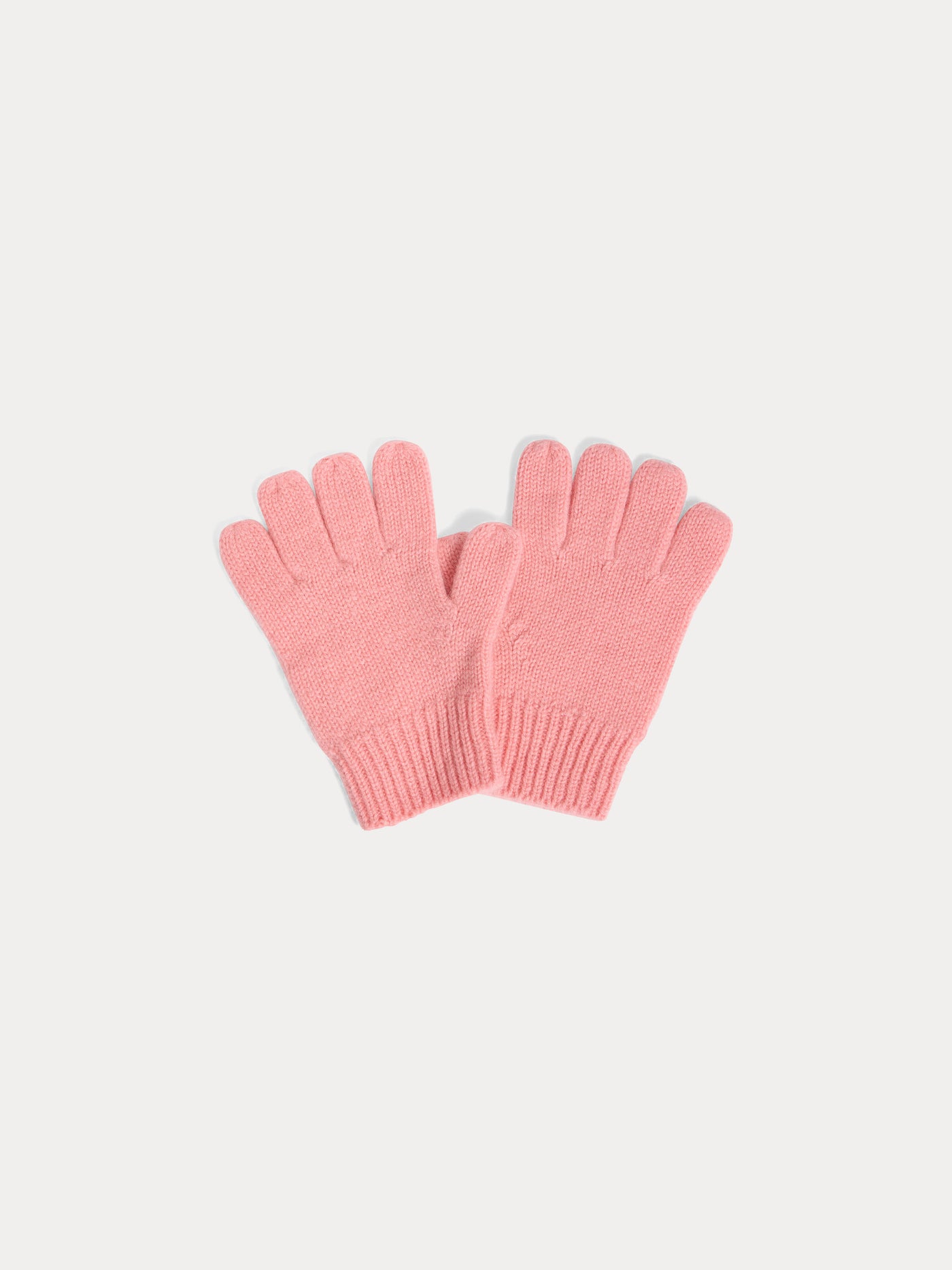Birk pink cashmere gloves
