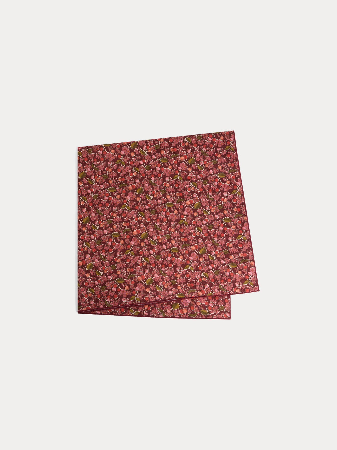 Cayati scarf in Liberty fabric in red organic cotton