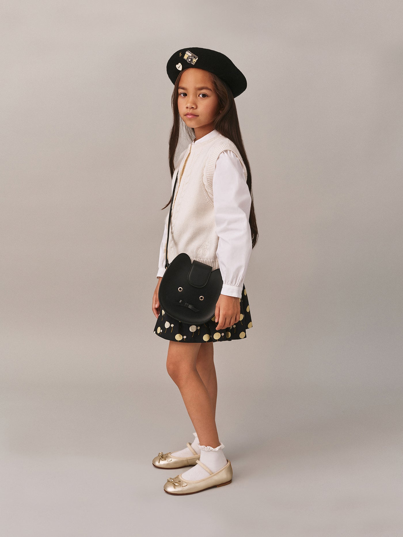 Juro leather cat bag