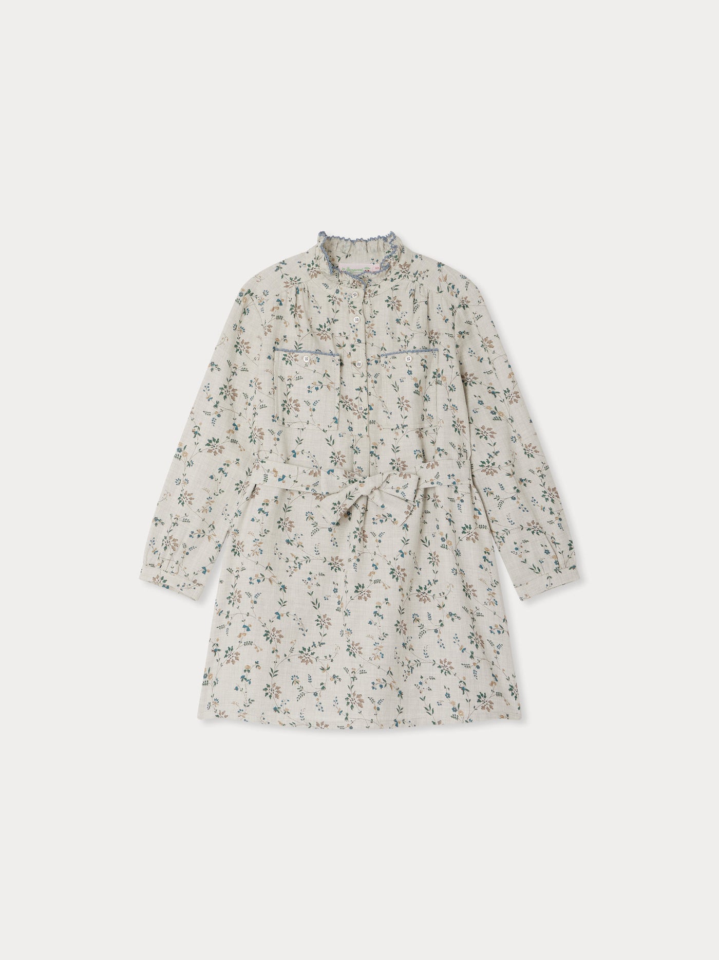 Tiphany dress with contrasting croquets