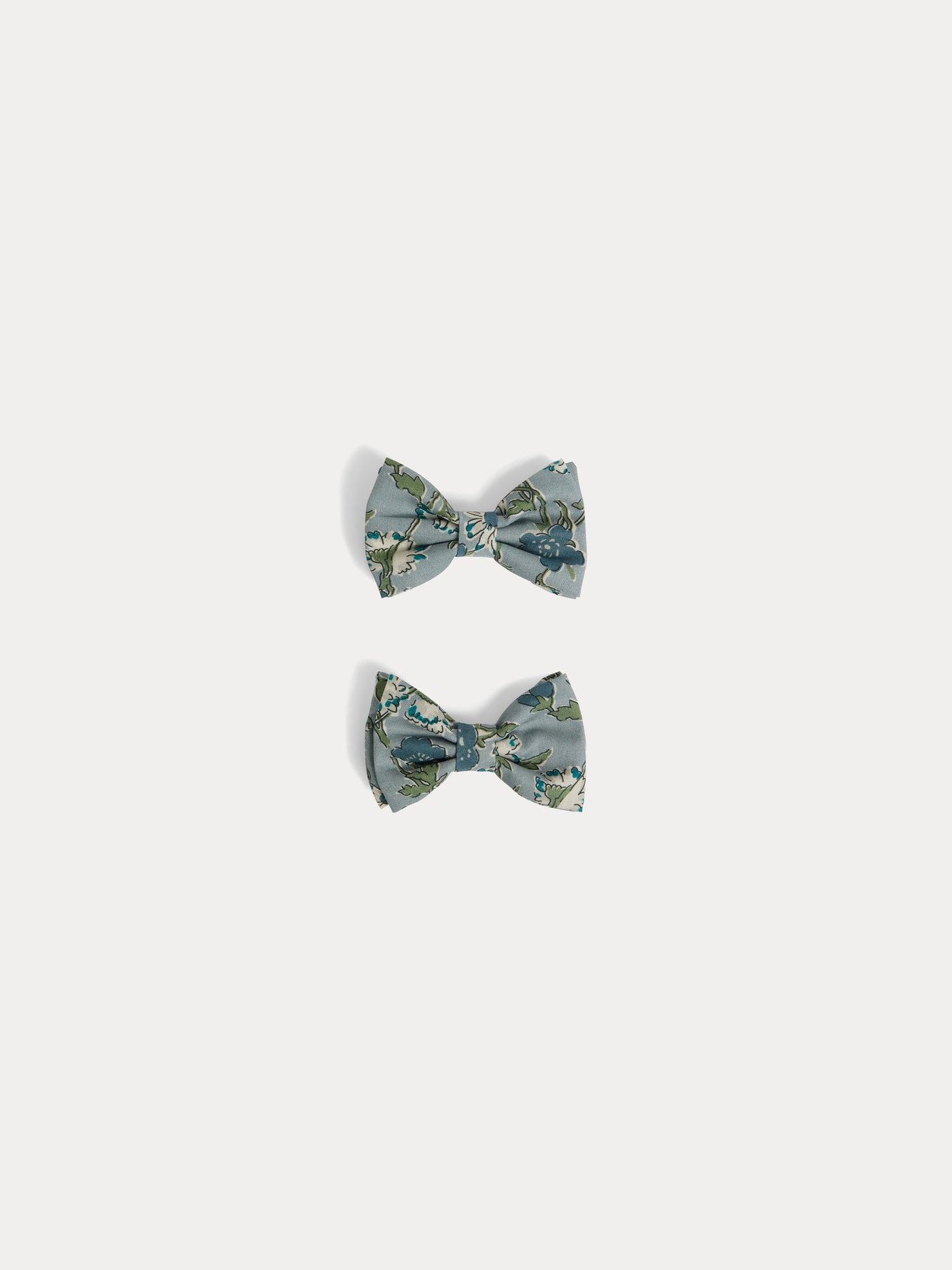 Tutu barrette in Liberty fabric in blue organic cotton