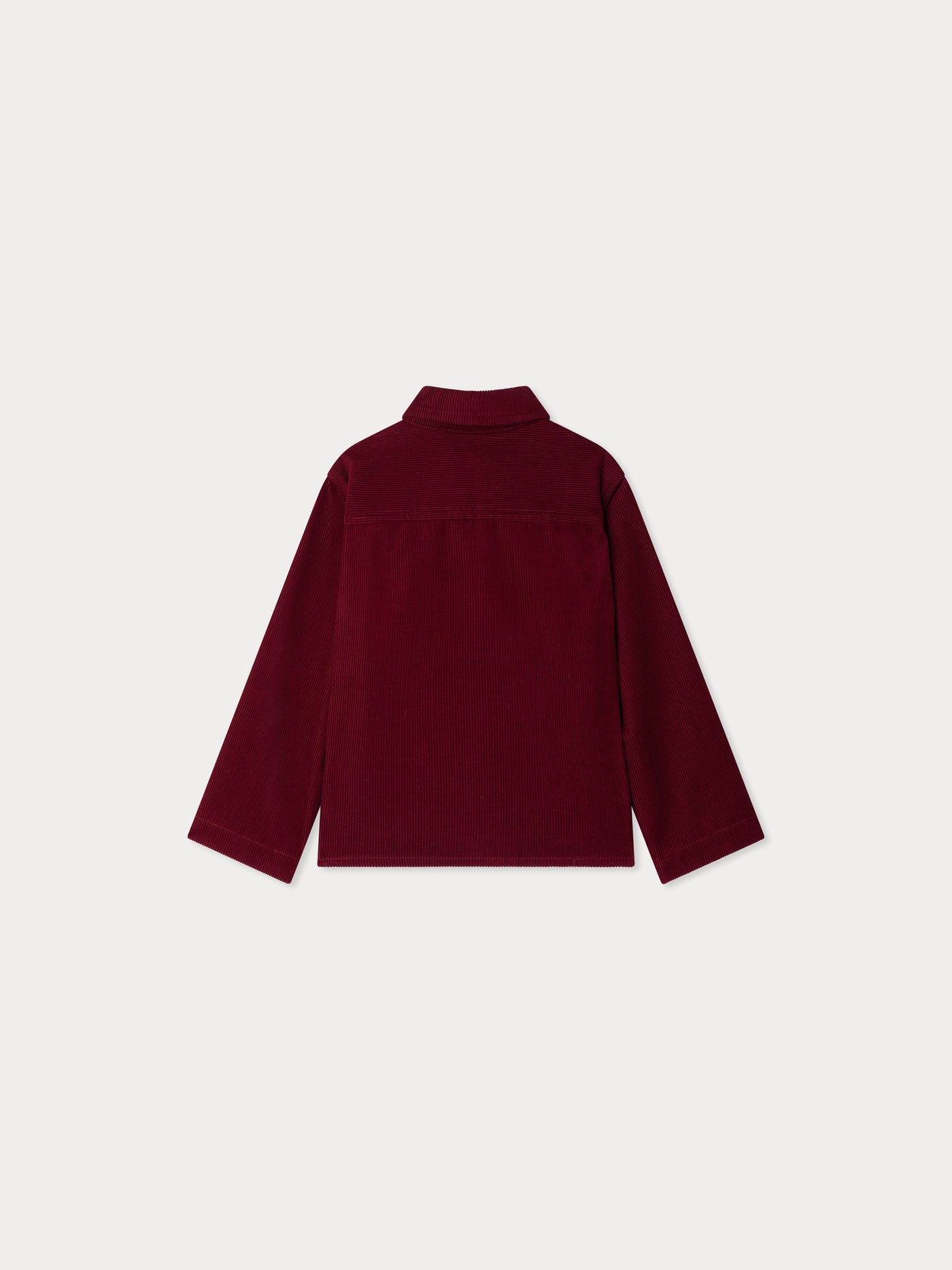 Edith jacket with embroidered cherry in corduroy