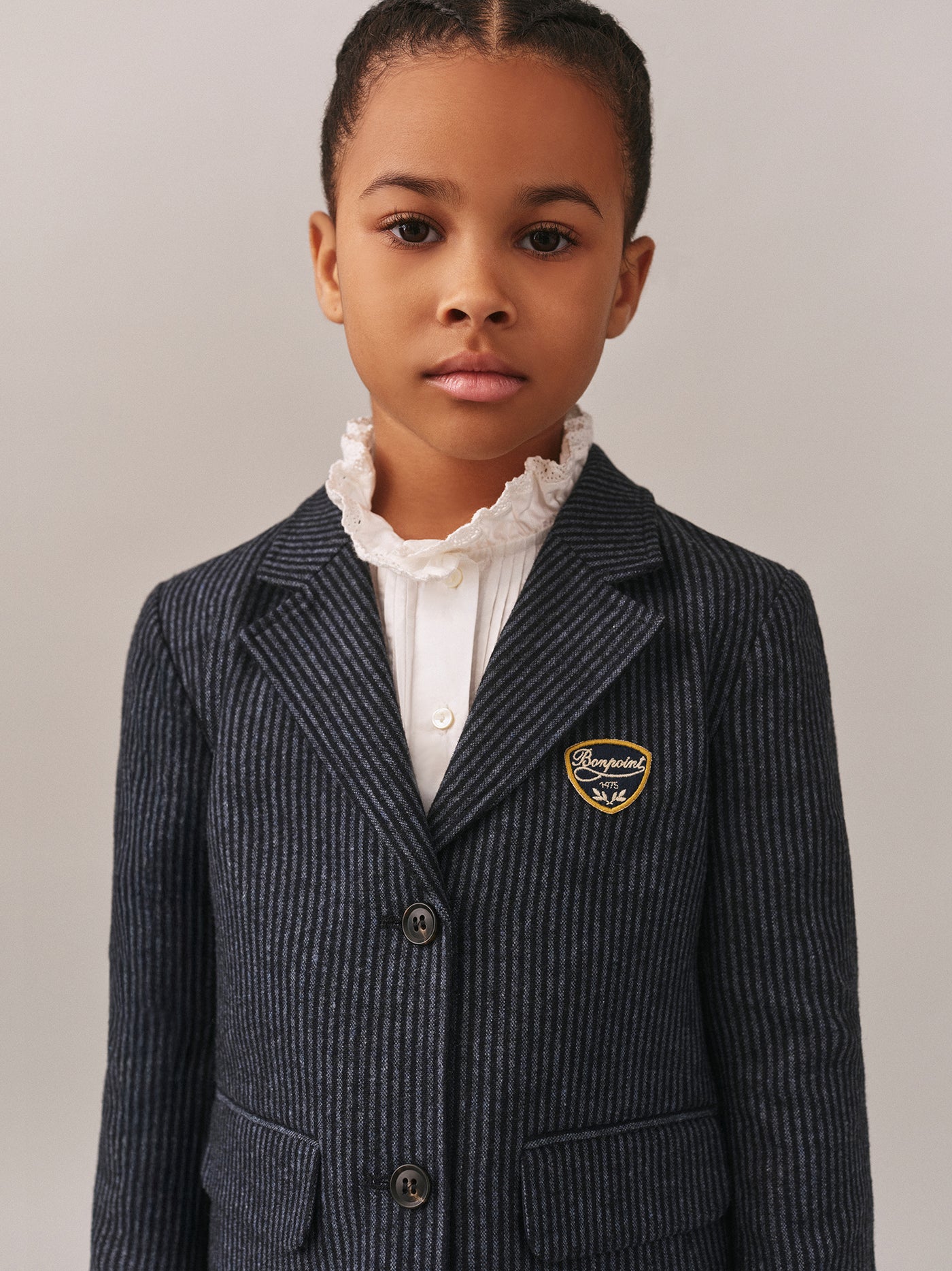 Jujuba tailored velvet jacket