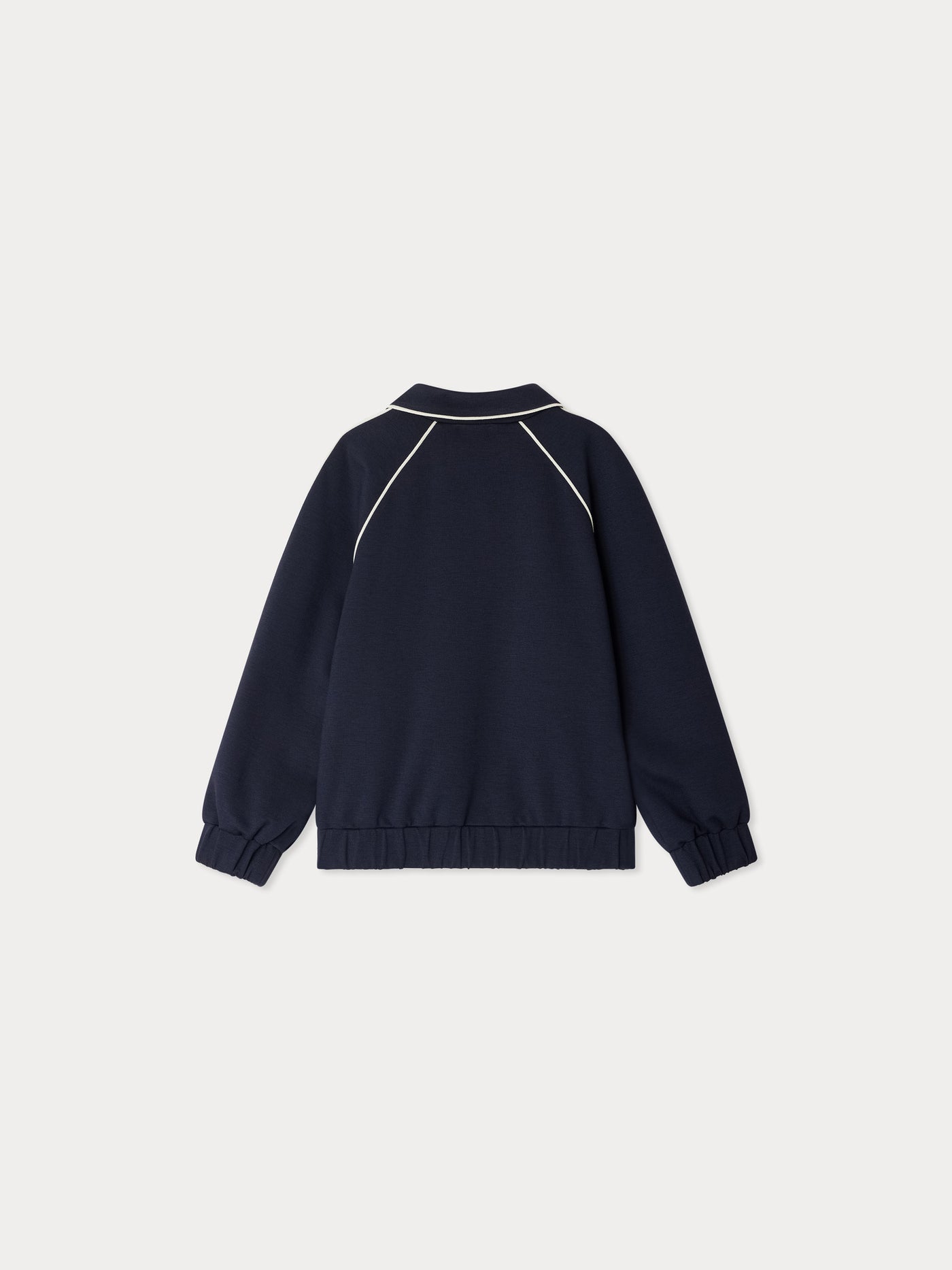 Jinto jacket in Milano with contrasting bias