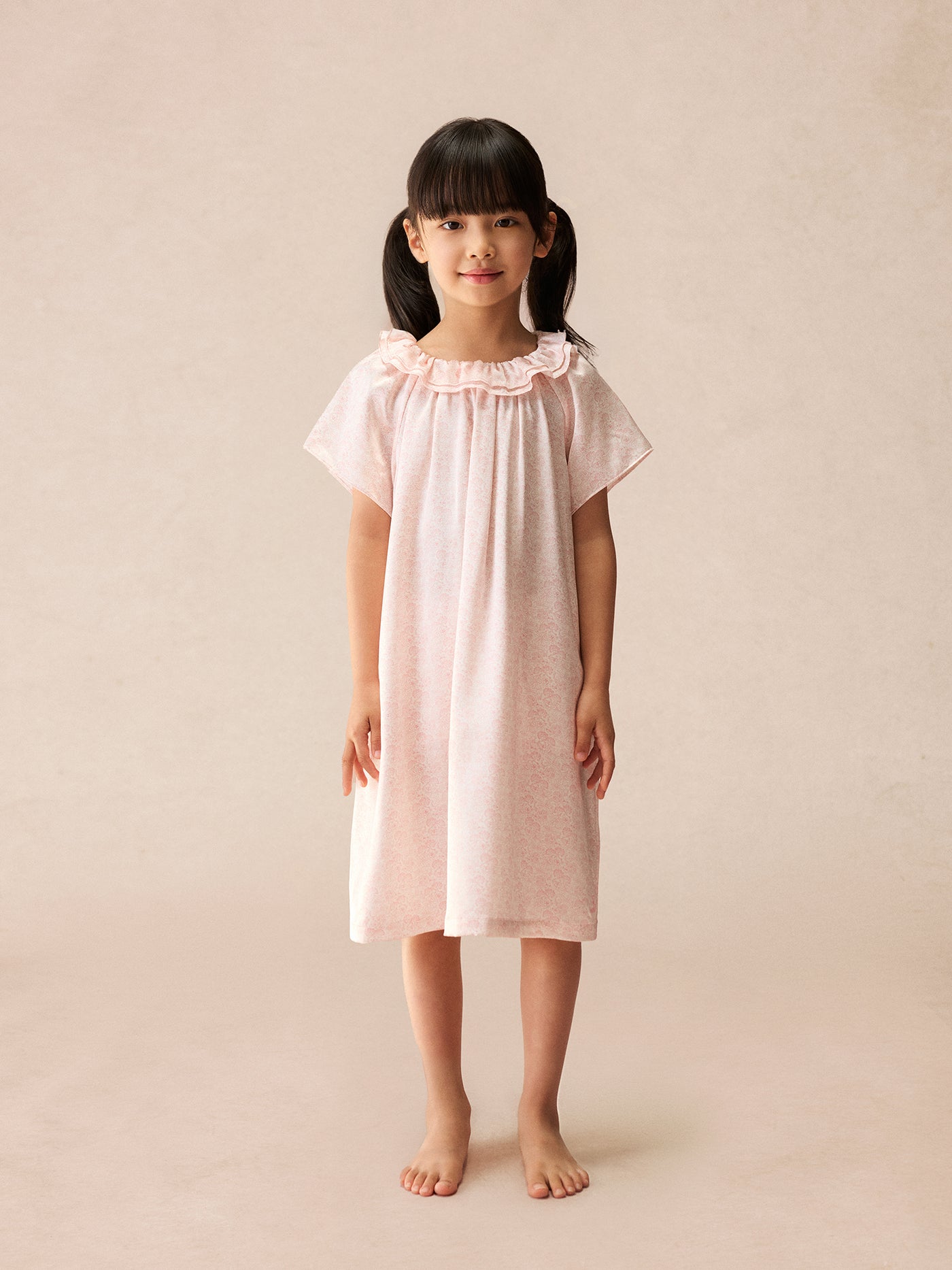 Bonpoint x Manito Celestial Floral Print Silk Nightdress