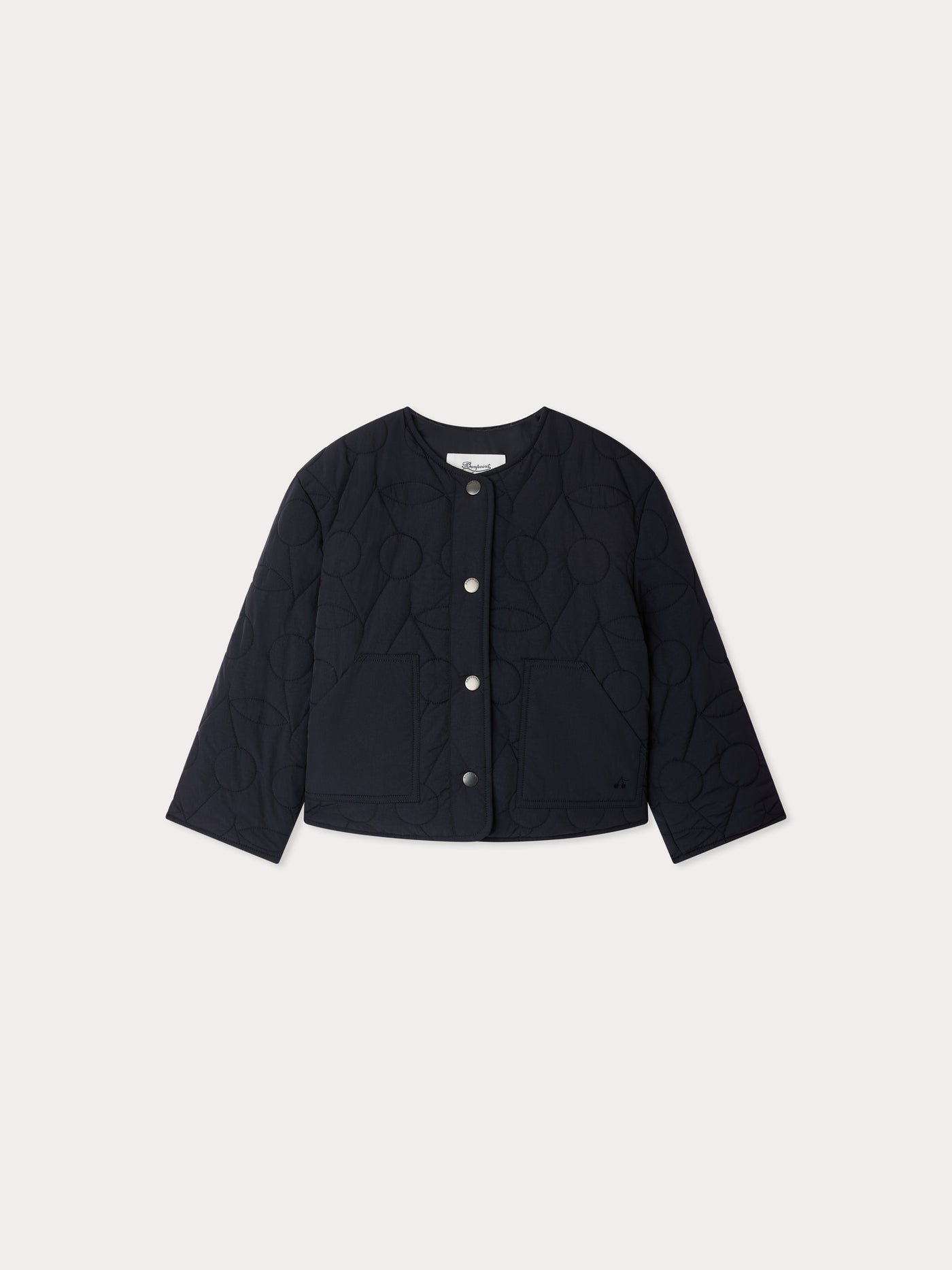 Jill quilted cherry down jacket