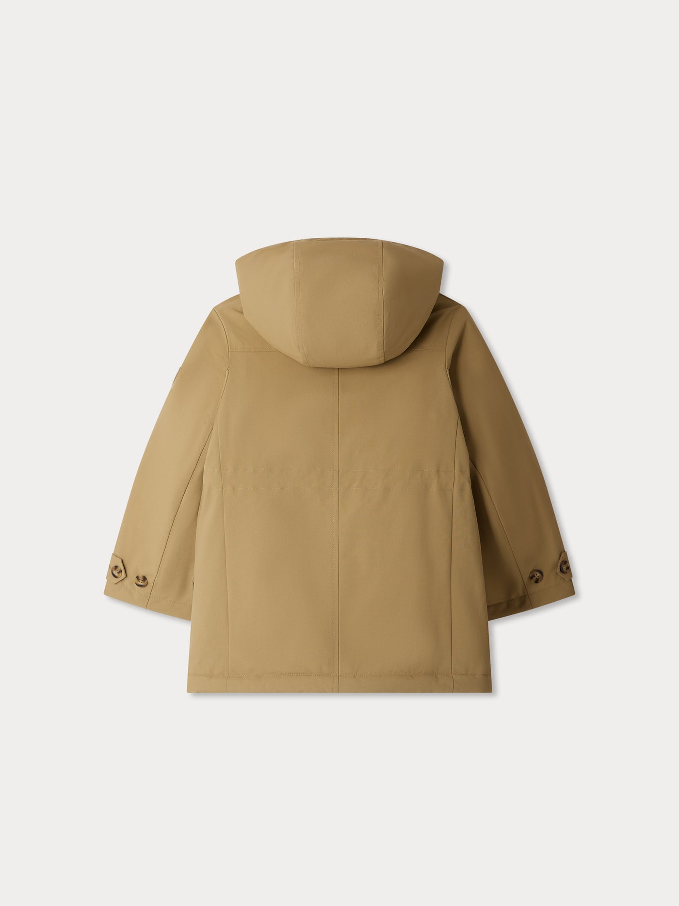 Janova parka with leopard print faux fur lined hood