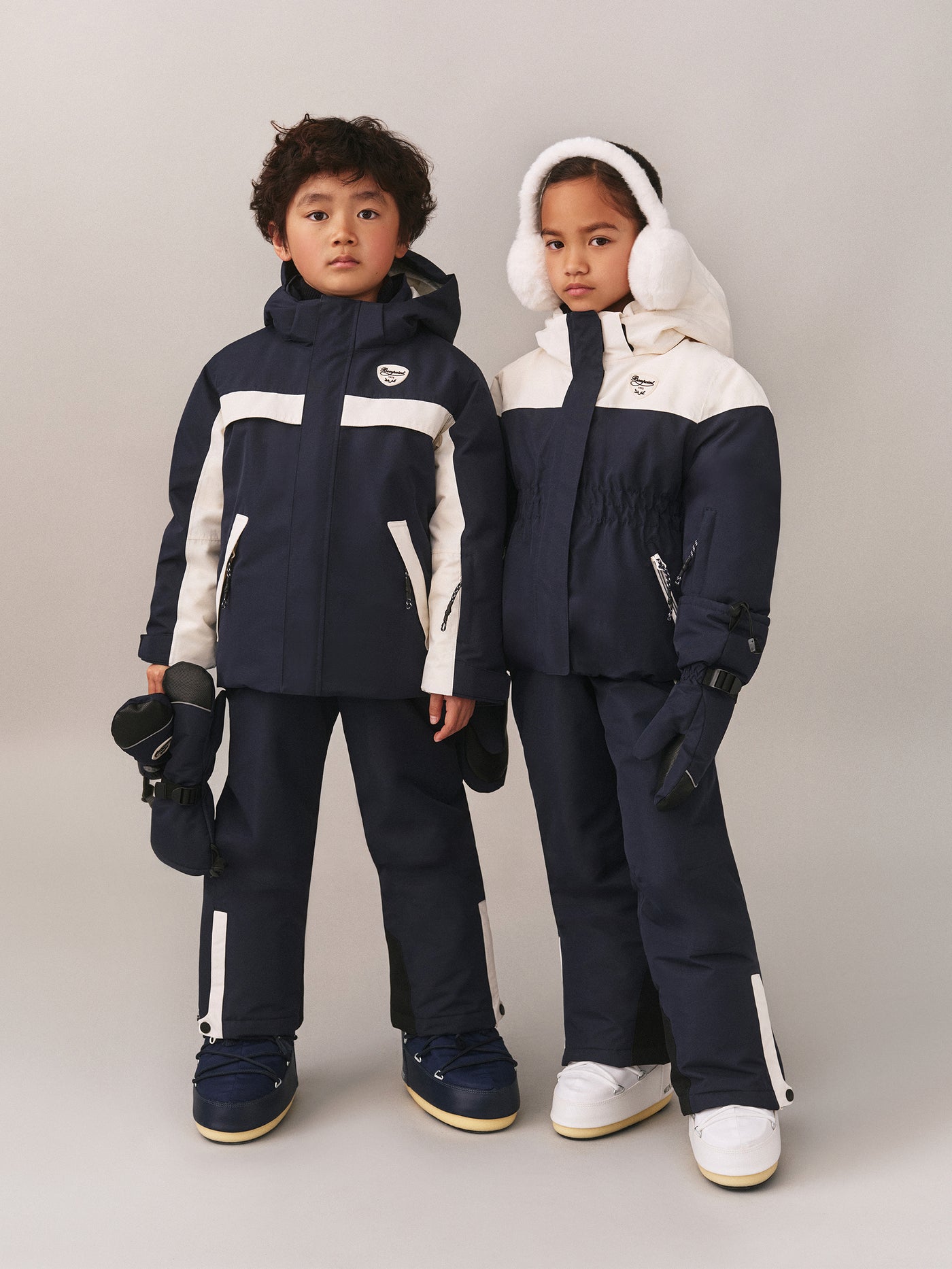 Jeyna waterproof down jacket with removable hood