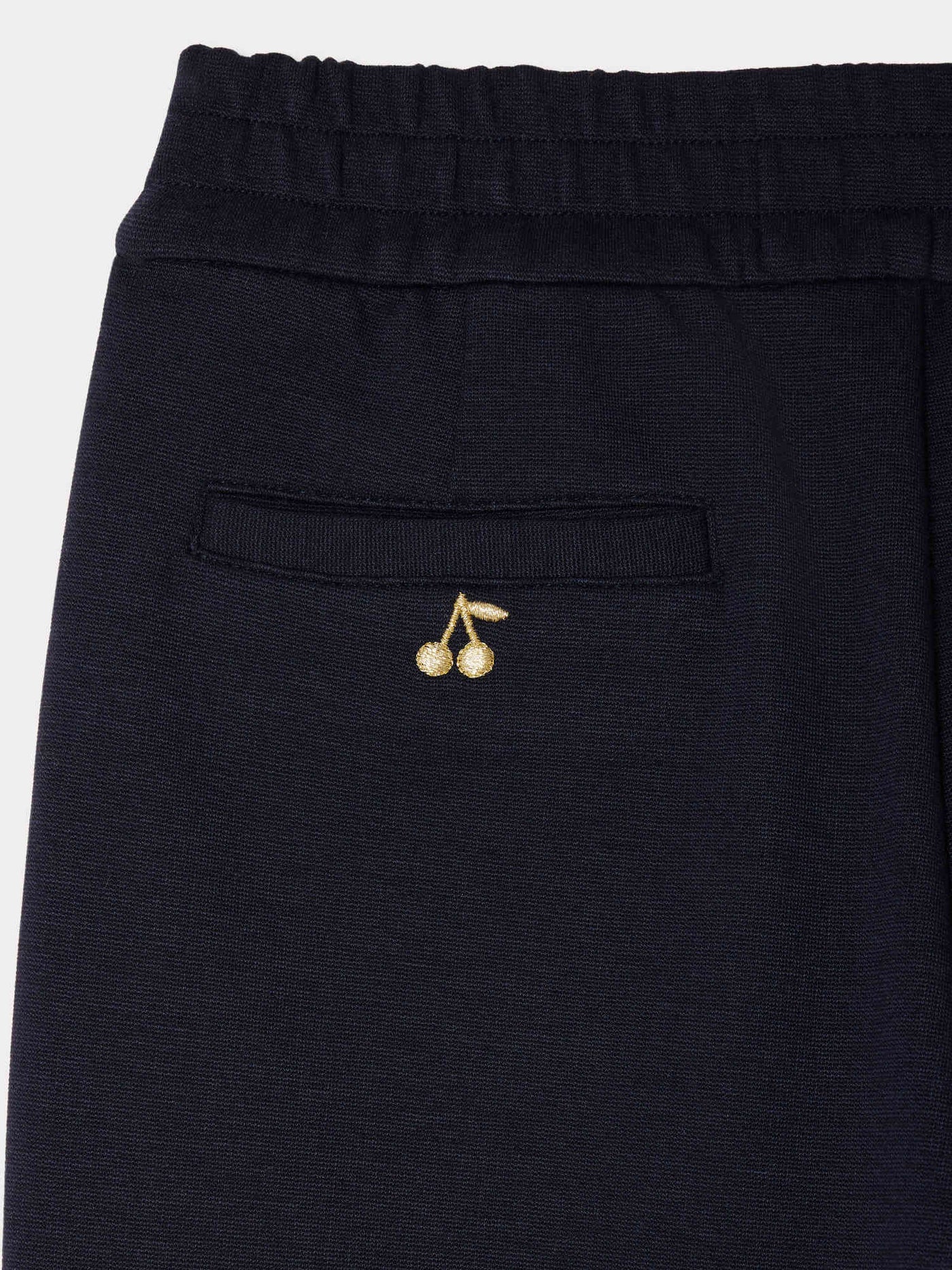 Jemia pants in elasticated Milano at the waist