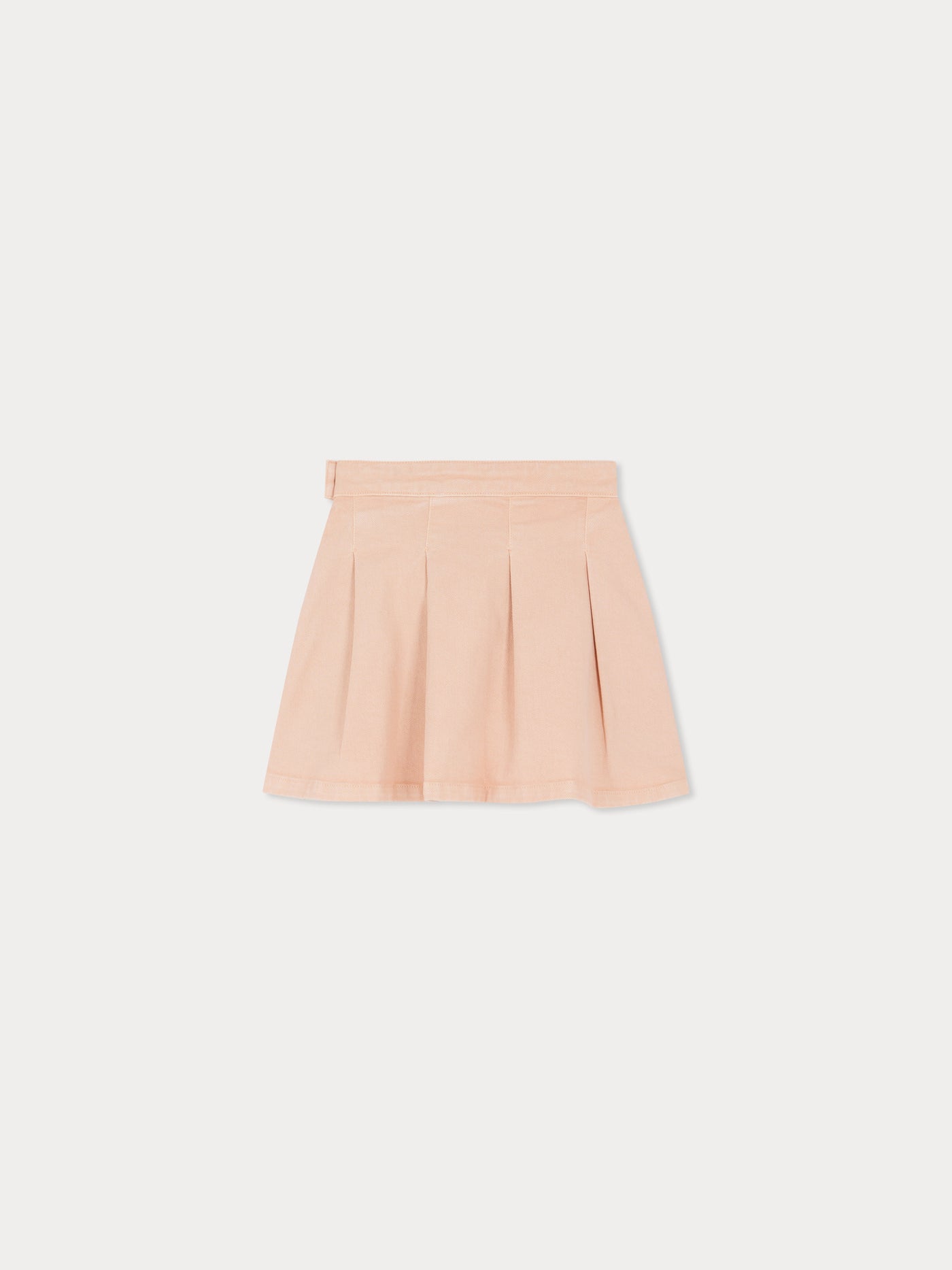 Jedda pale pink skirt in organic cotton