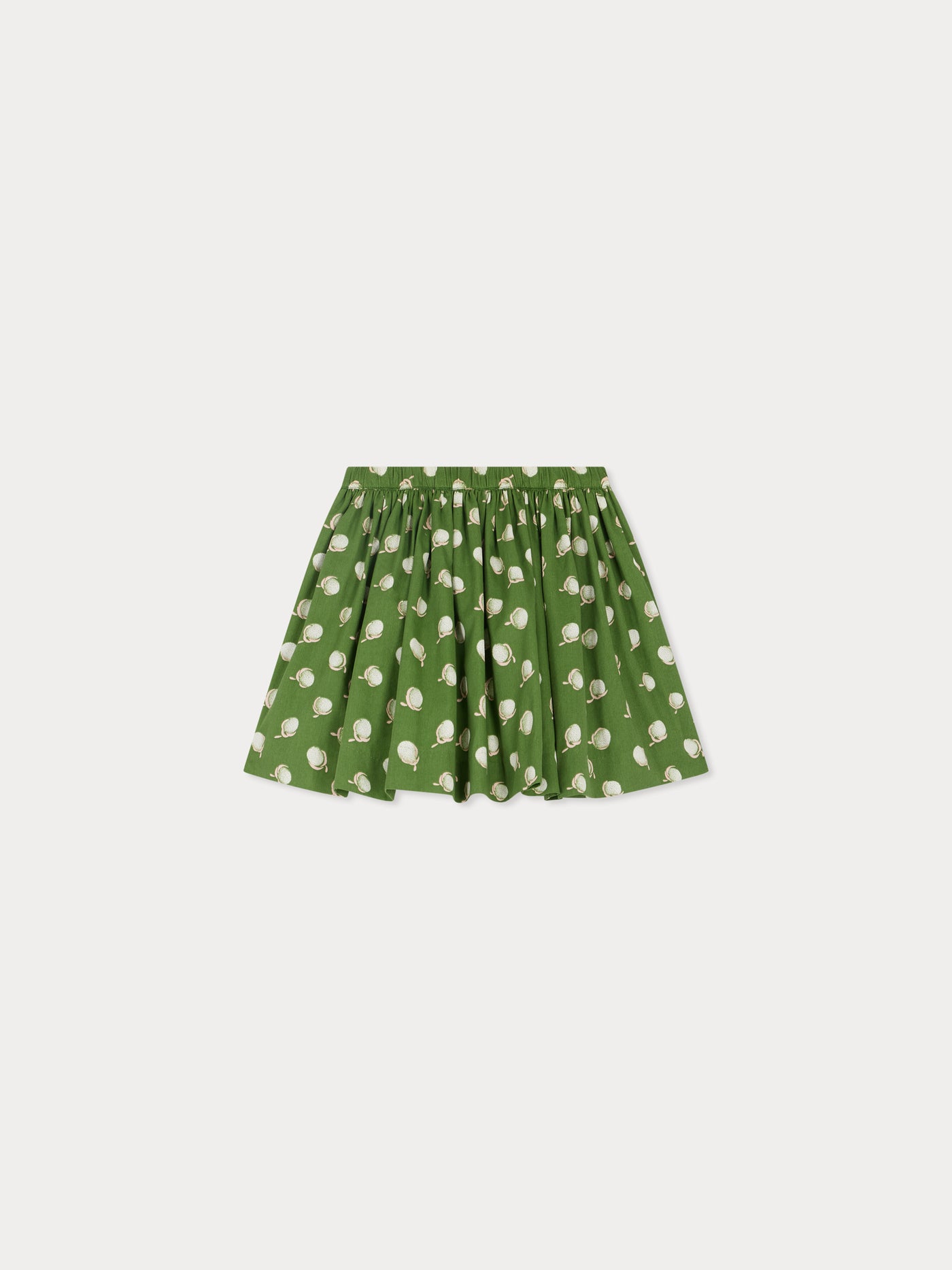 Suzon skirt with elasticated waist in organic cotton