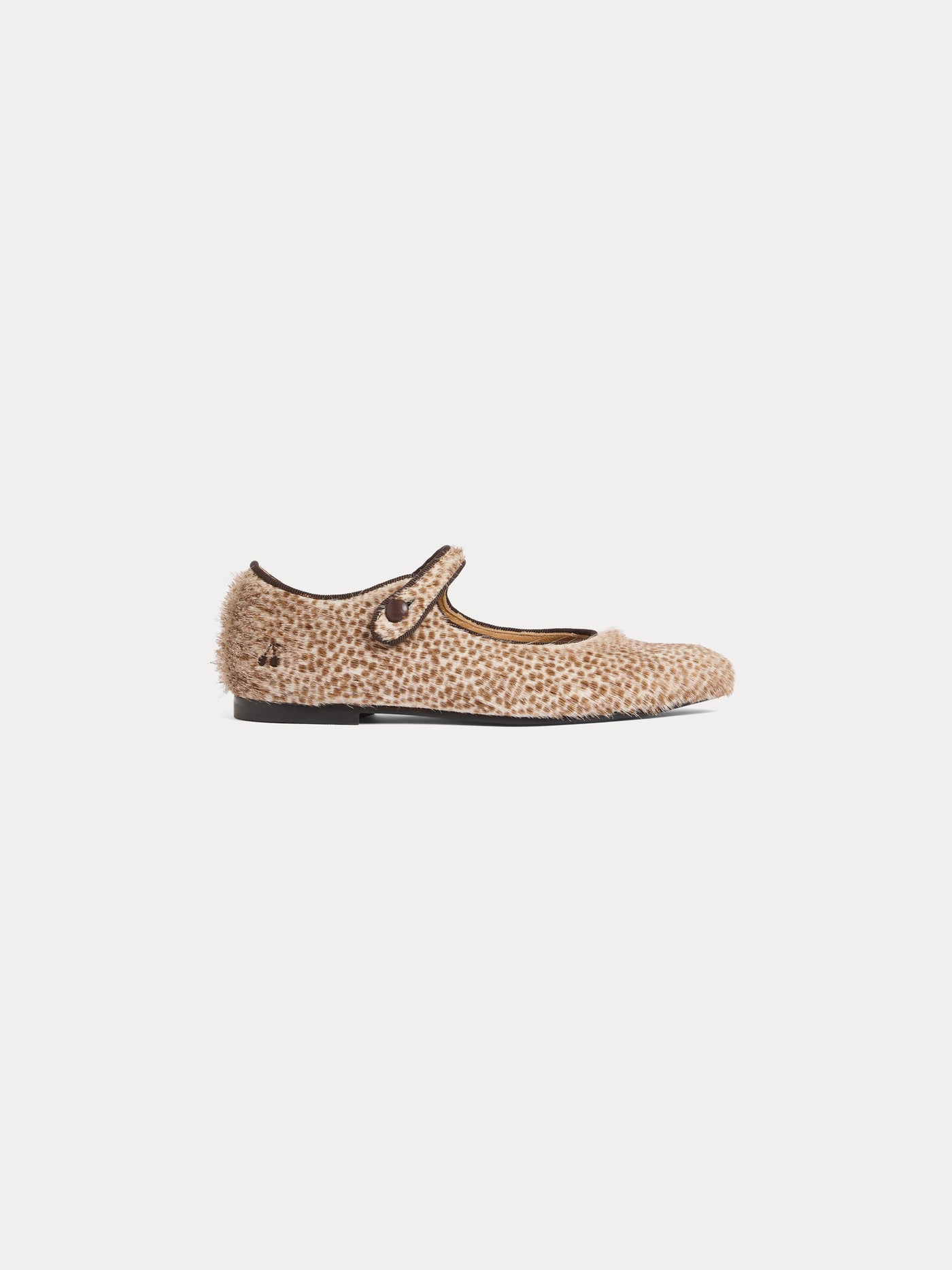 Ella leopard print leather babies