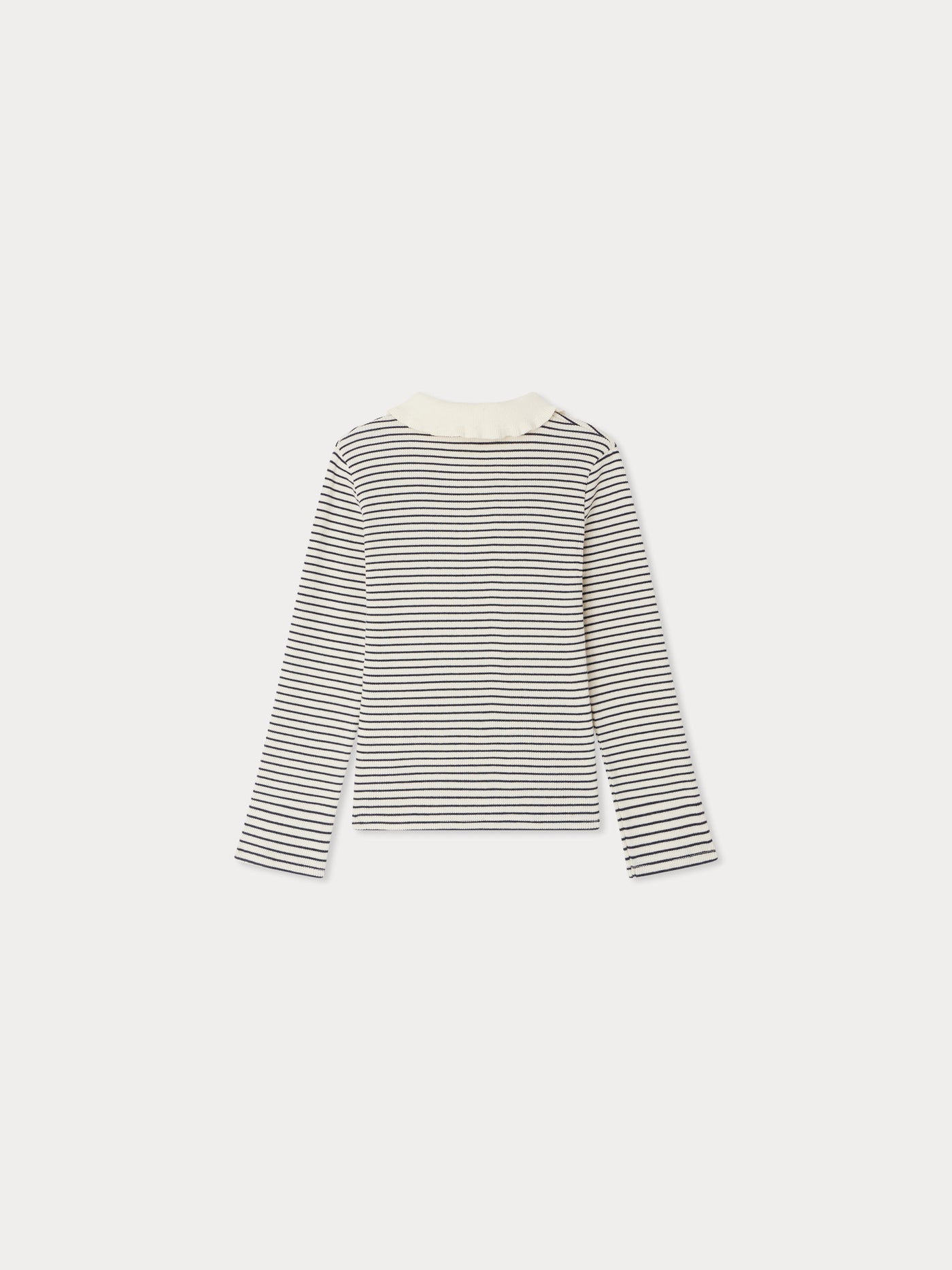 Juanna polo shirt with collar in organic cotton