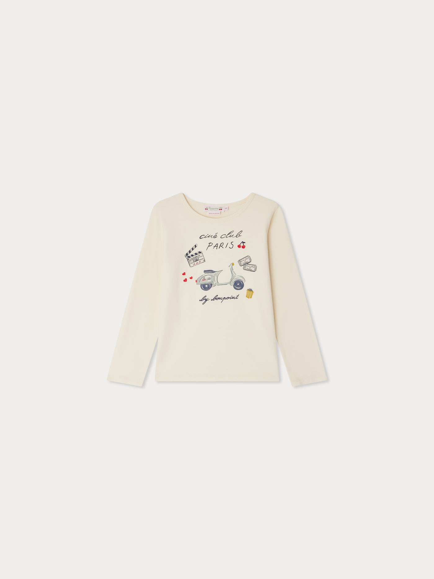 Tidjiane T-shirt with Ciné Club Paris print