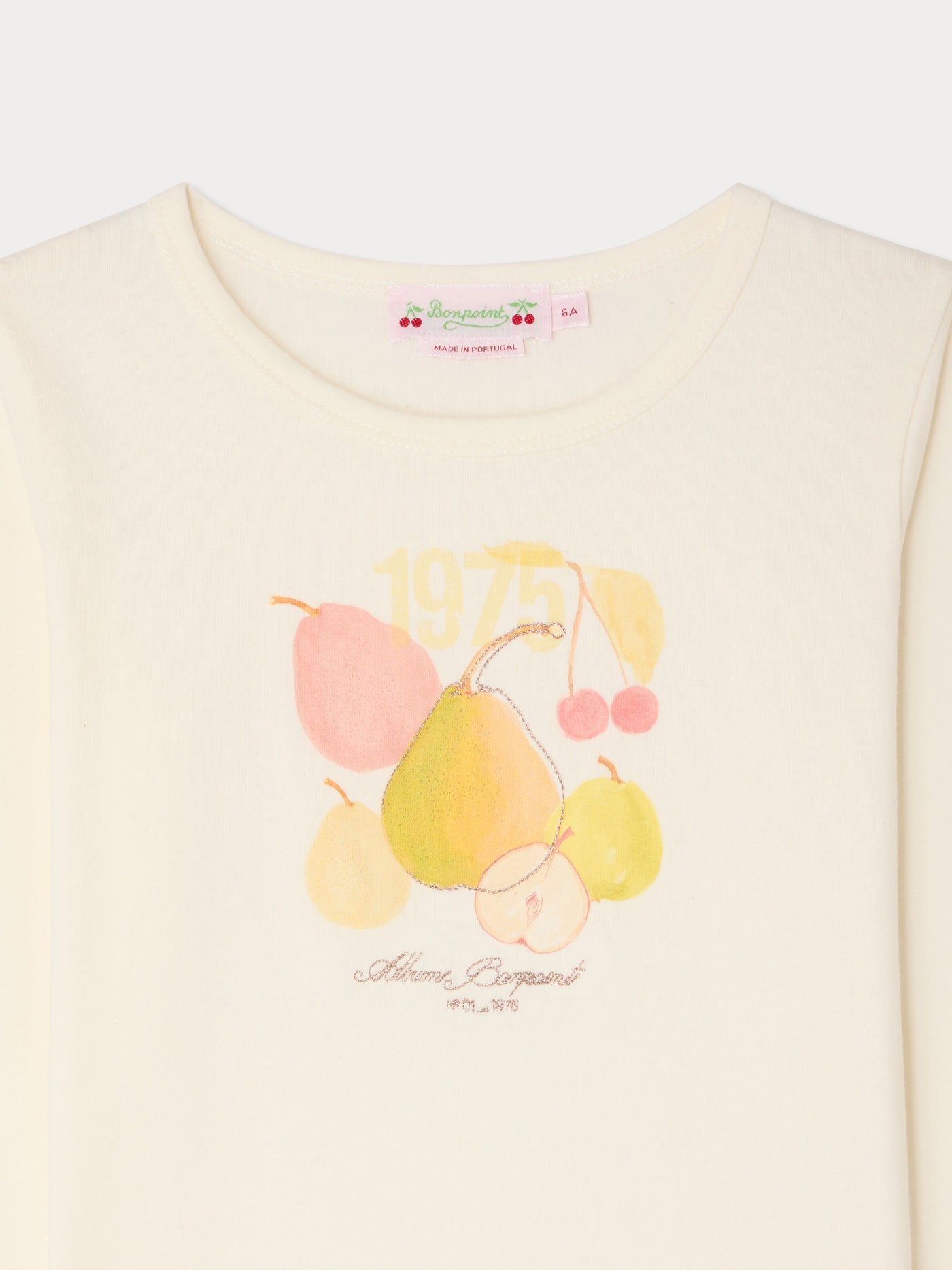 Tidjiane printed and embroidered Poiriers organic cotton T-shirt
