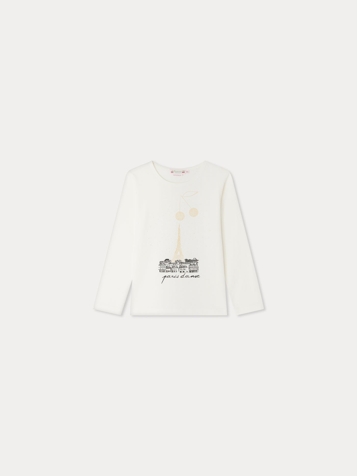 Tidjiane T-shirt with Eiffel Tower print in organic cotton