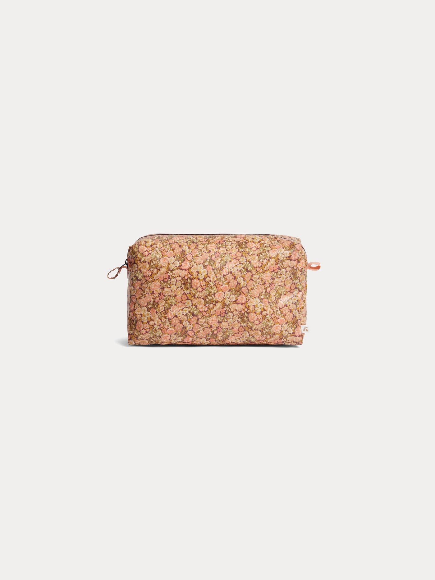 Quilted pencil case in Liberty fabric in coated cotton