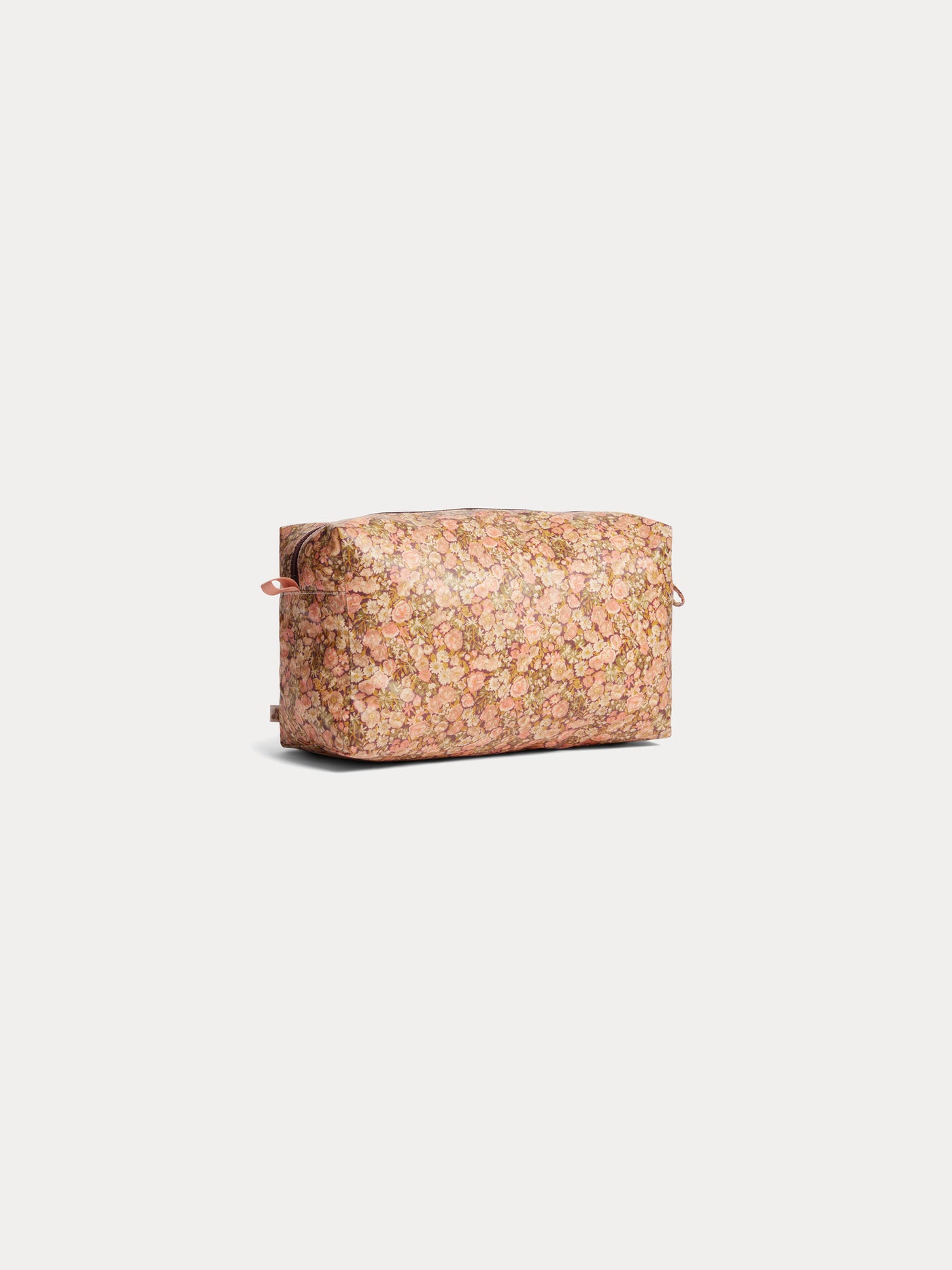 Quilted pencil case in Liberty fabric in coated cotton