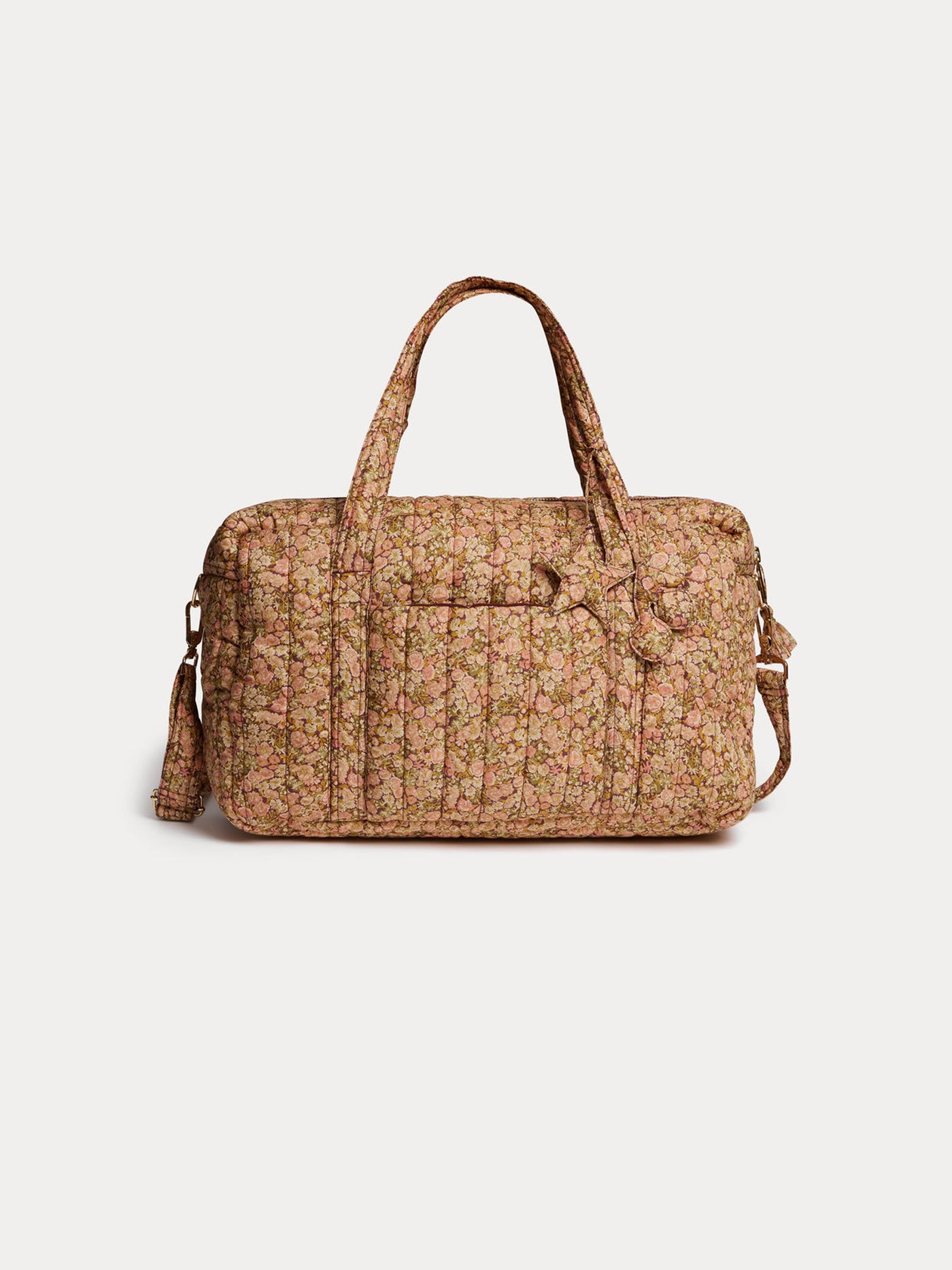 Piou quilted changing bag in Liberty fabric