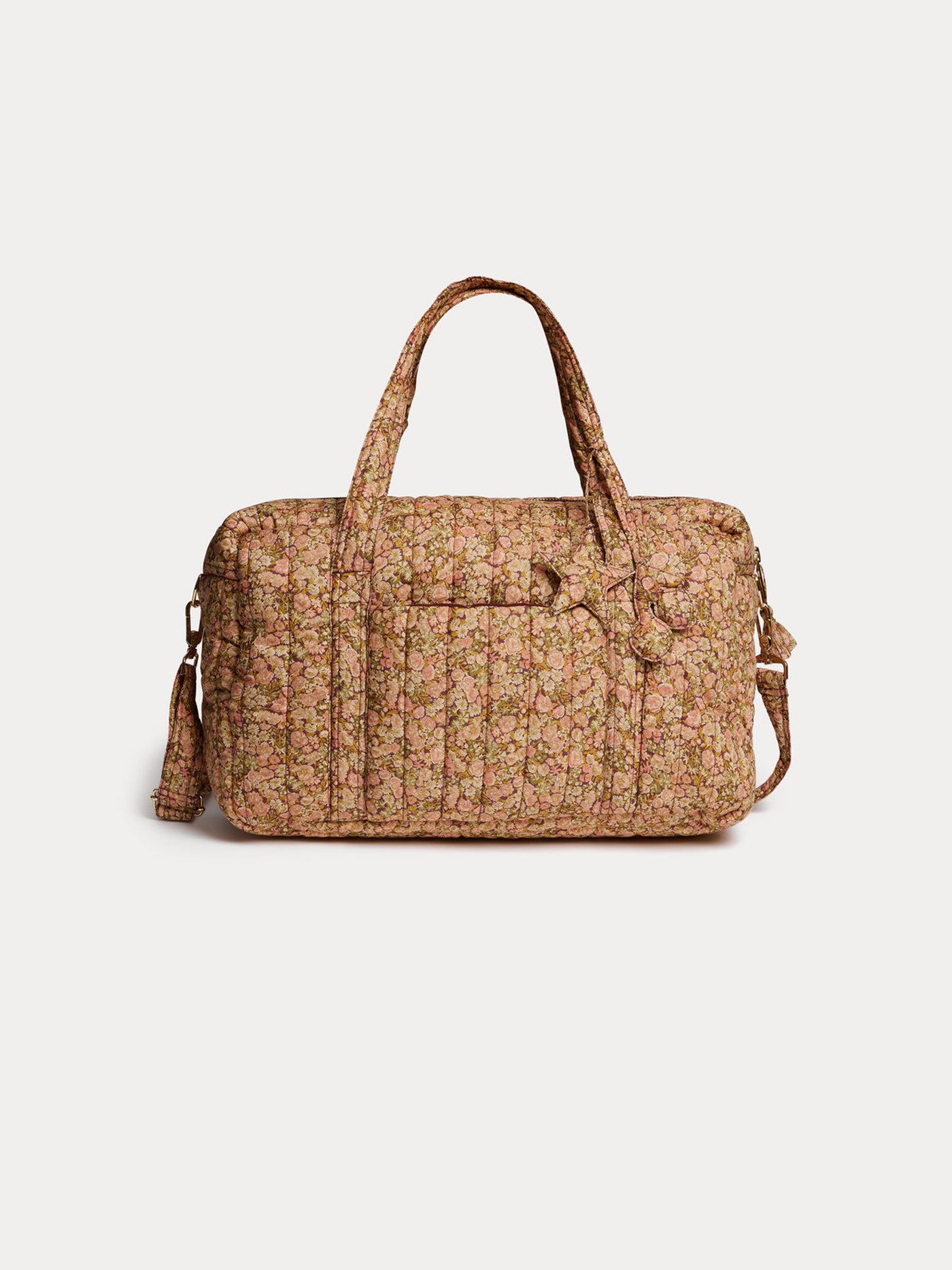 Piou quilted changing bag in Liberty fabric