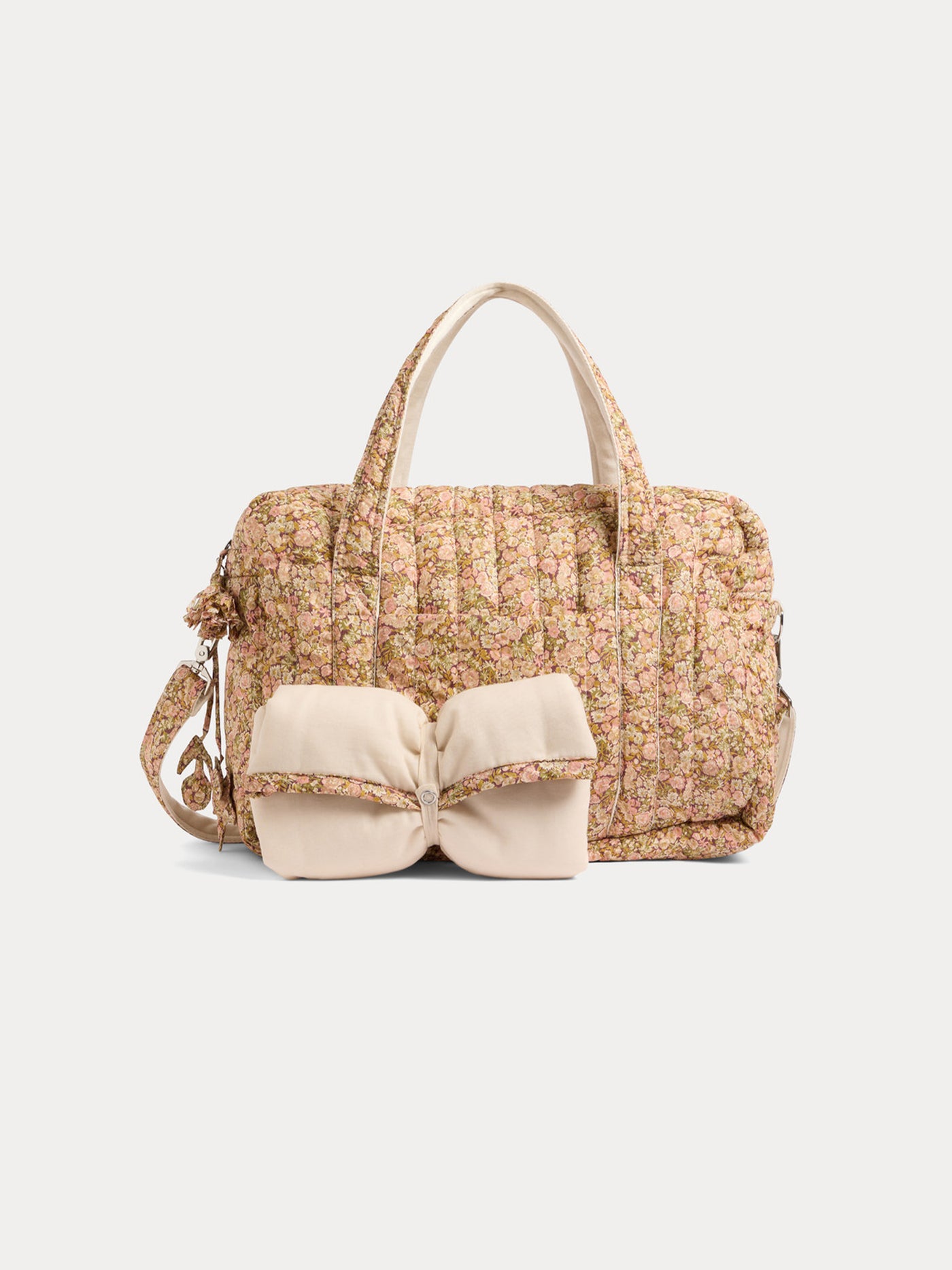 Piou quilted changing bag in Liberty fabric