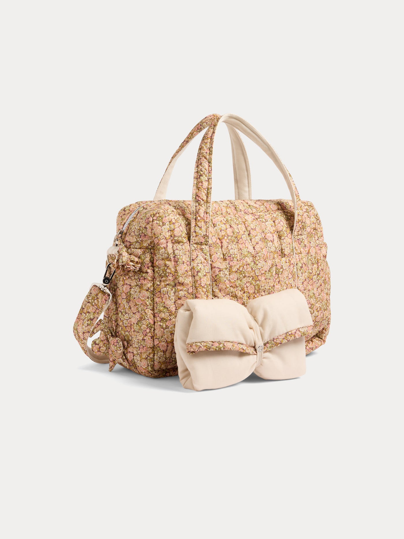 Piou quilted changing bag in Liberty fabric