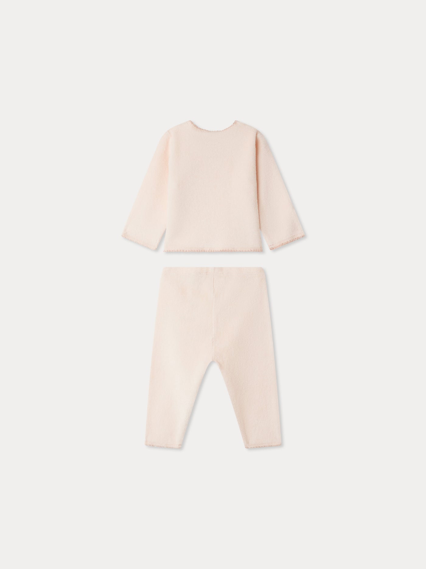 Julia organic cotton crossover terry cloth set