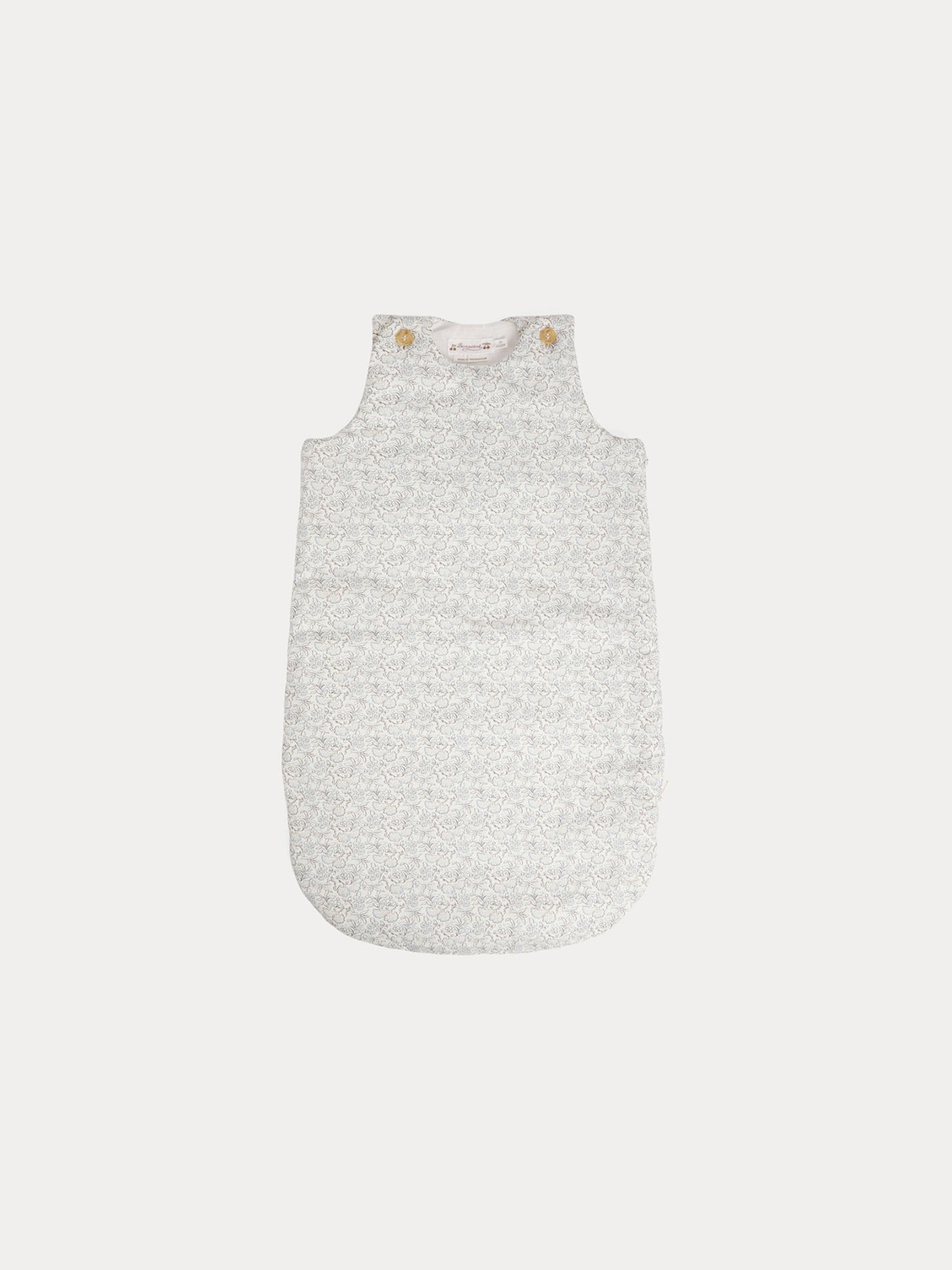 Joujou printed sleeping bag with zip in organic cotton