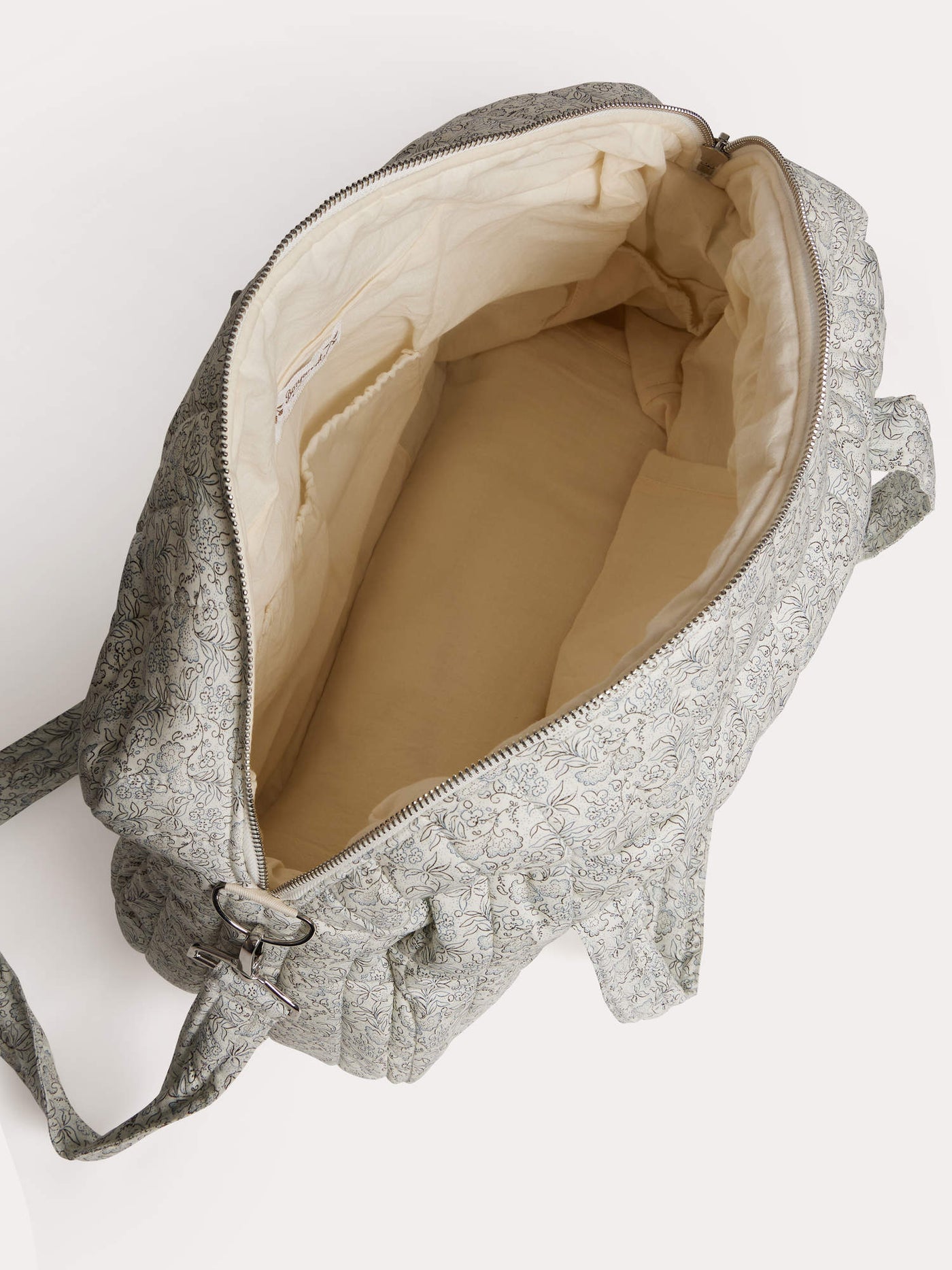 Piou printed quilted changing bag