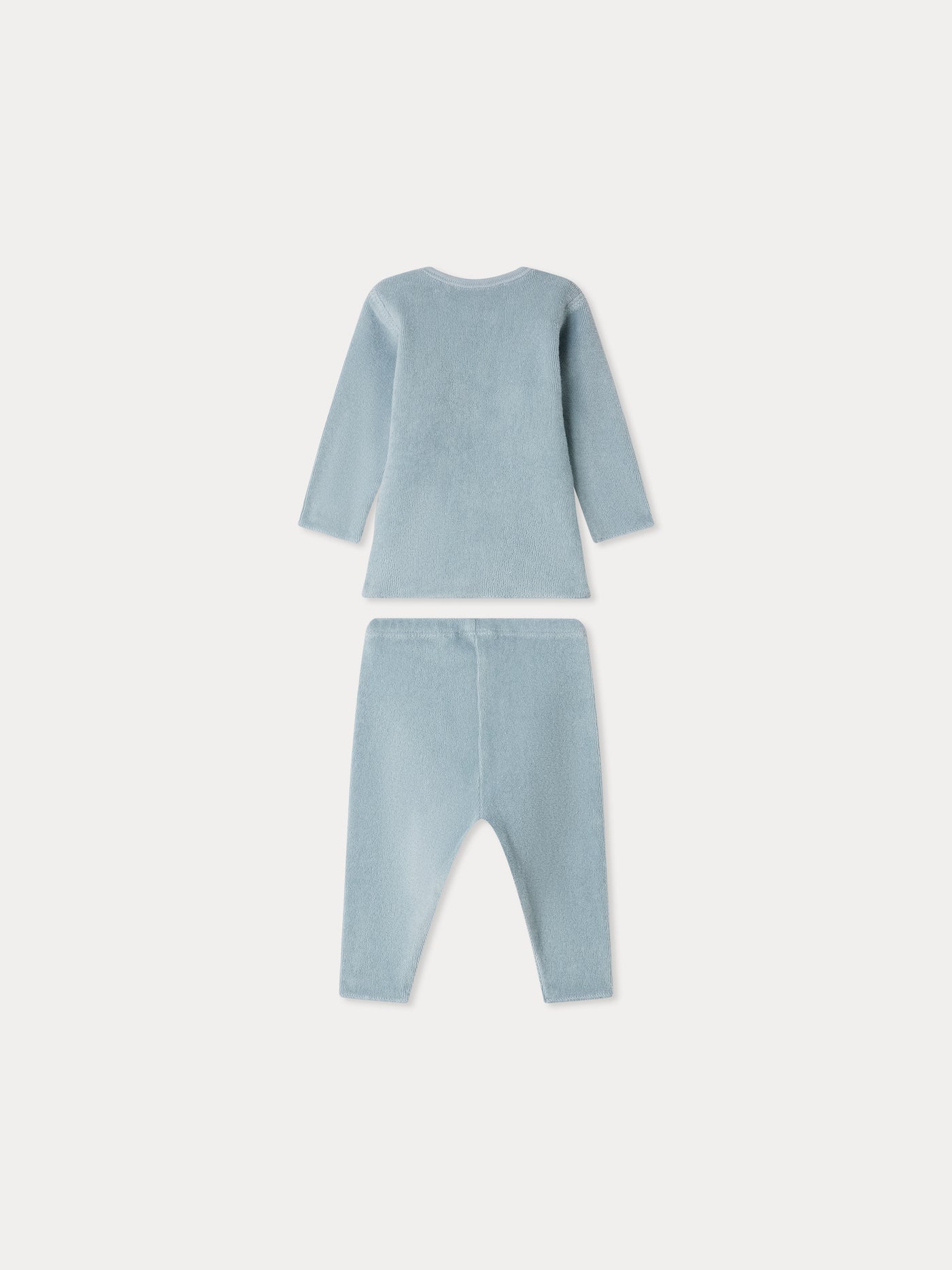 Timi organic cotton American neckline terry set