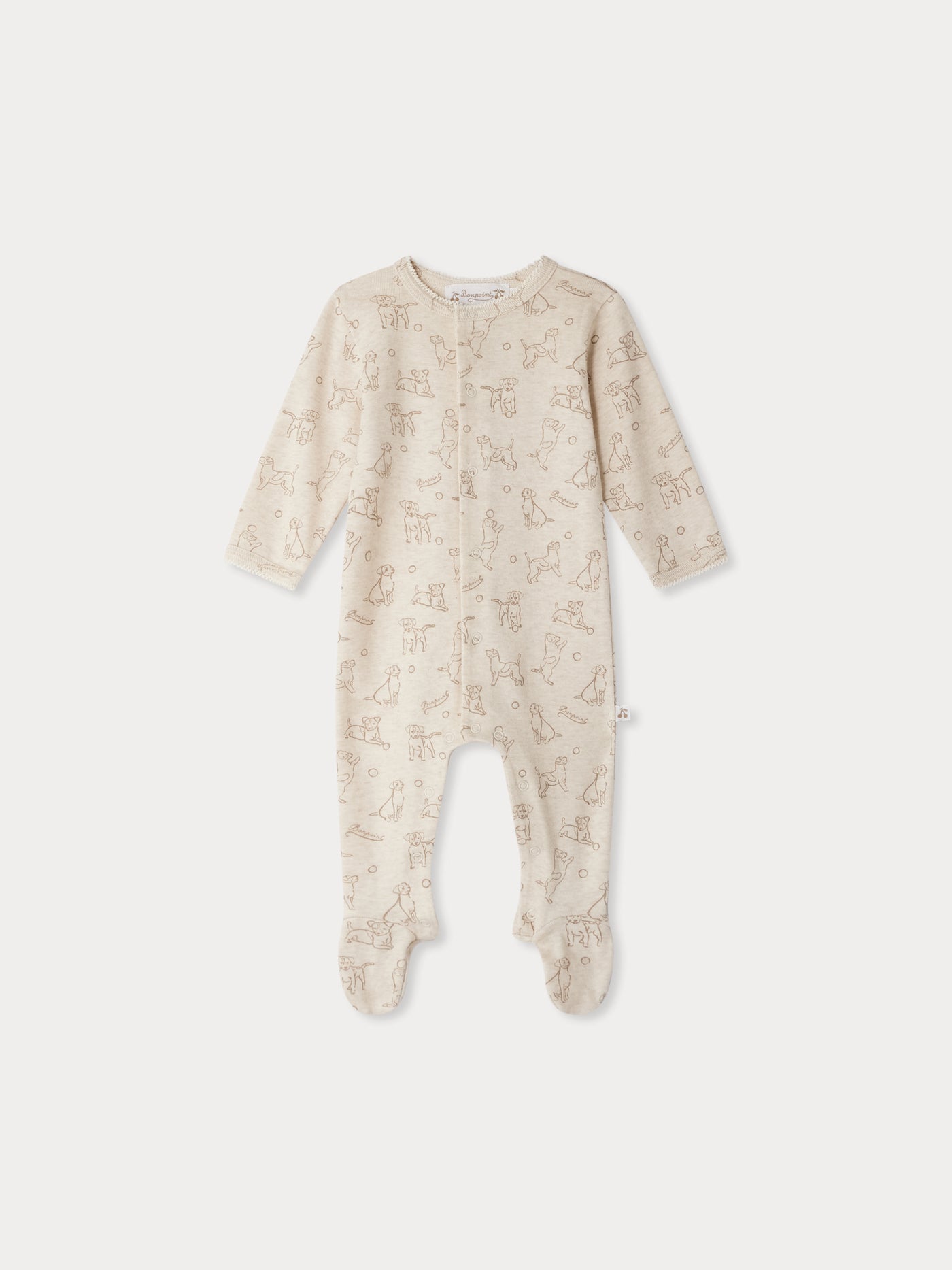 Golco Organic Cotton Dog Print Pajamas