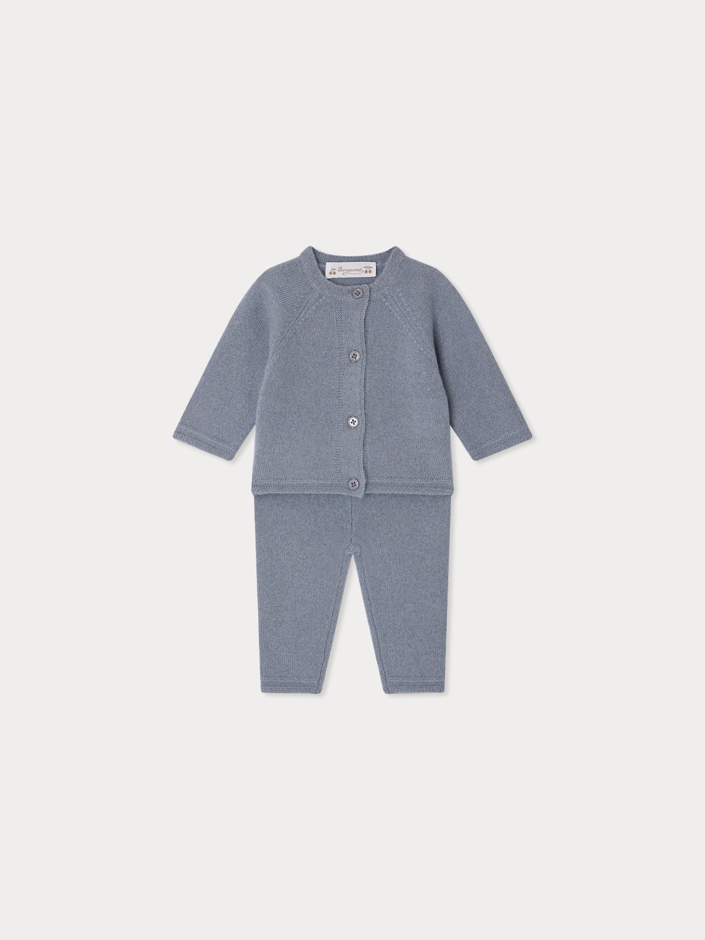 Jeannot round neck cashmere set