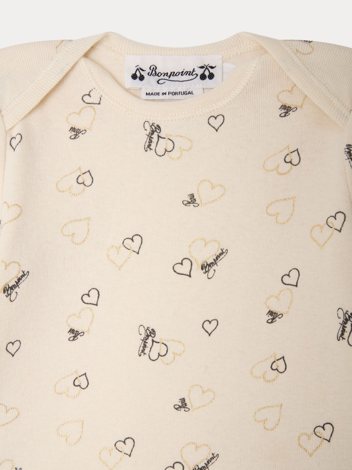 Bonpoint Timi anniversary print set in organic cotton