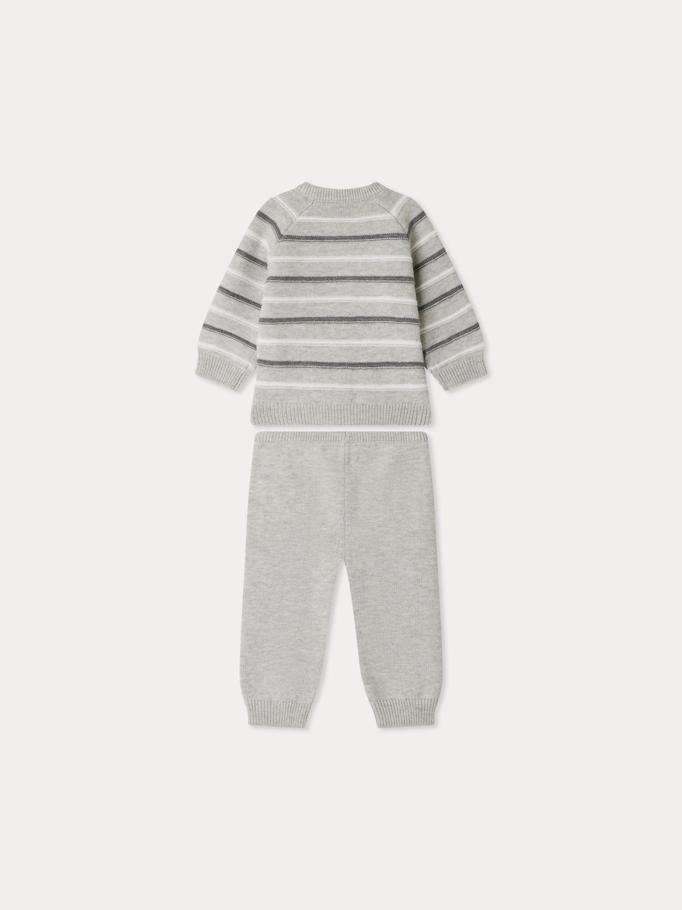 Justio gray striped set