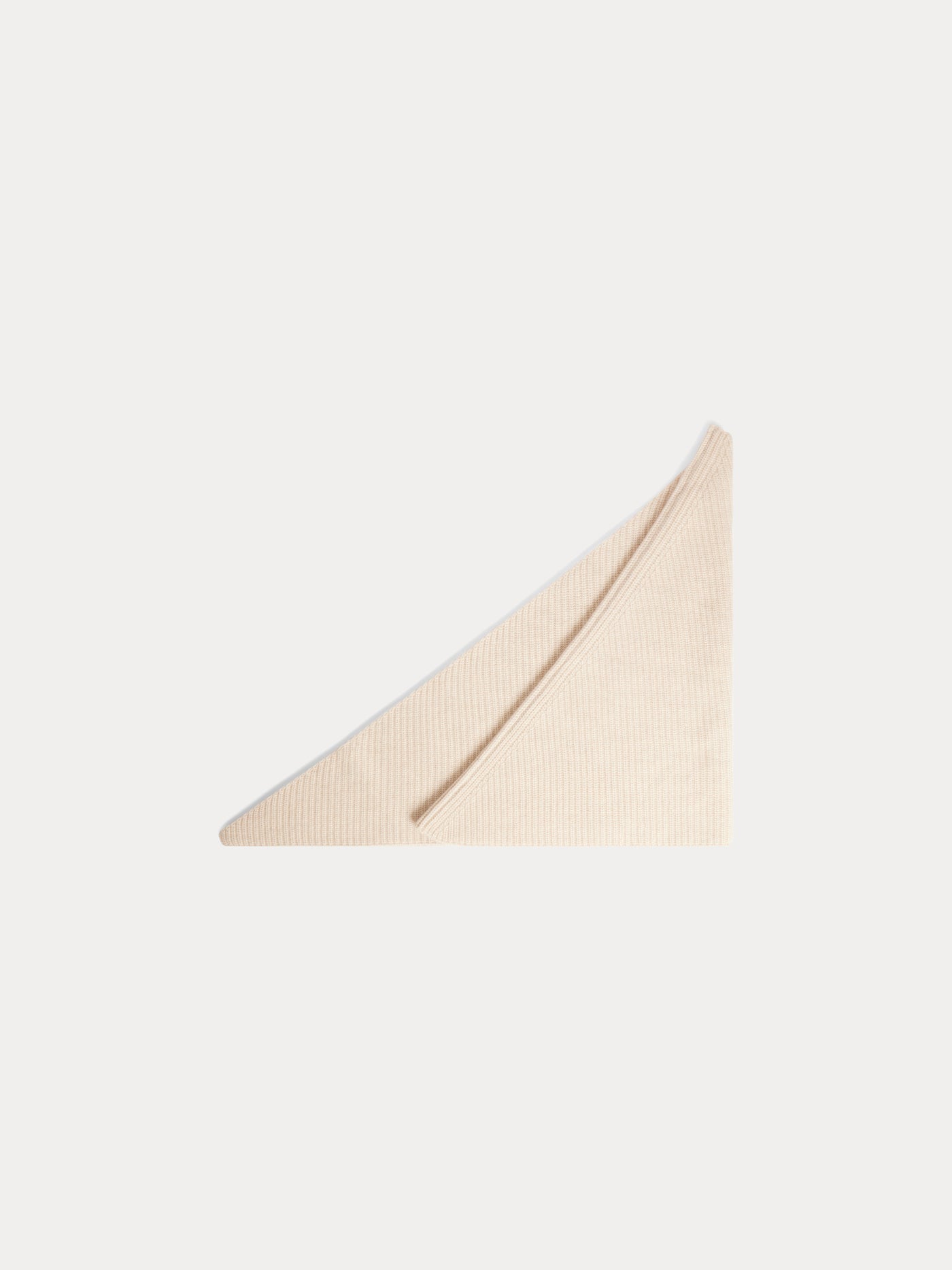 Alsace beige cashmere scarf