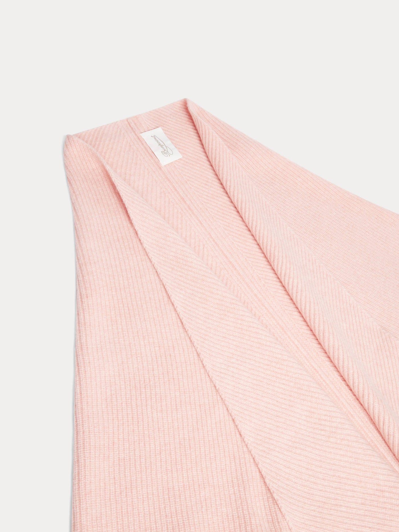 Juniette pink cashmere scarf