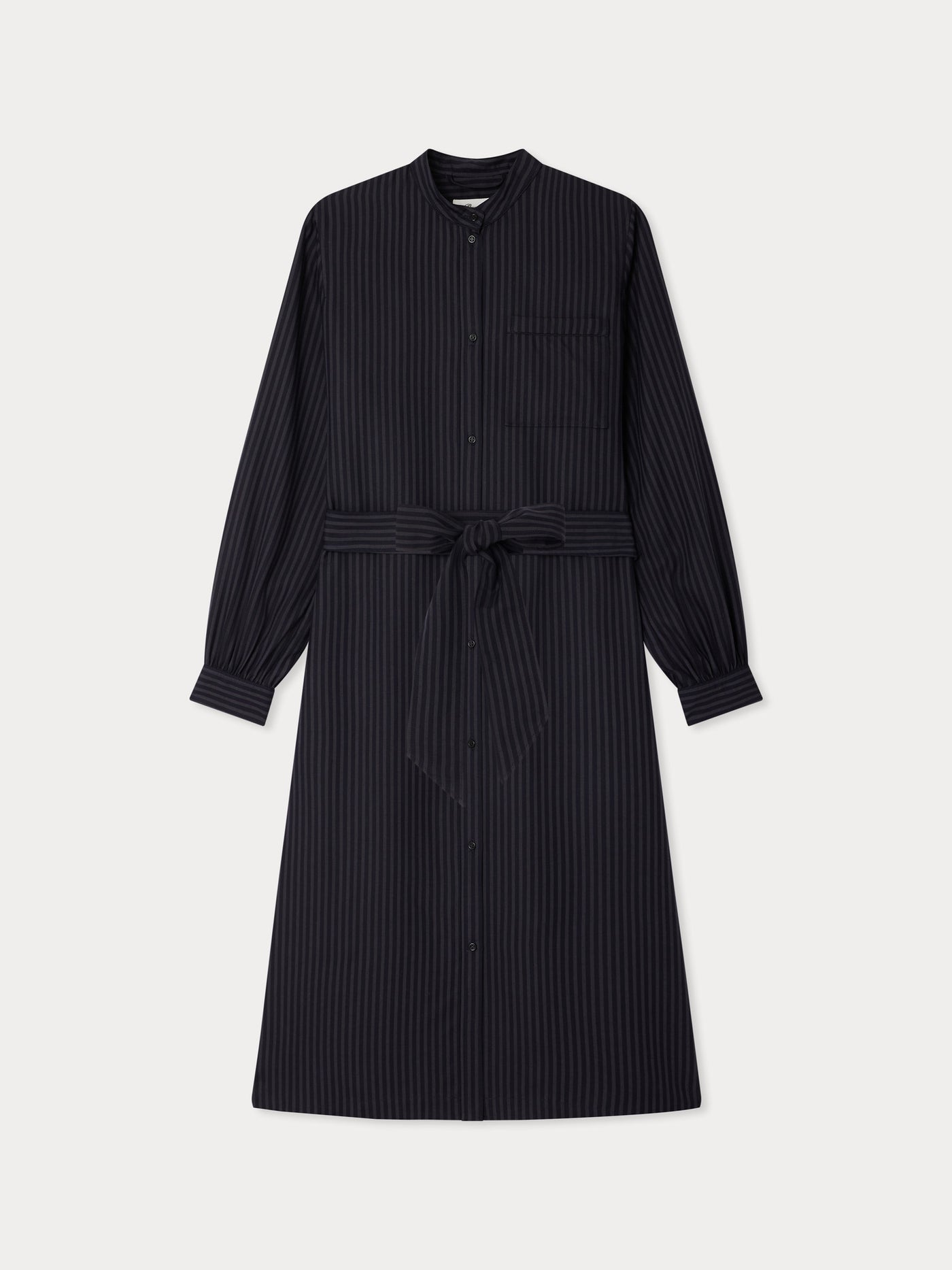 Black Striped Joueuse Dress