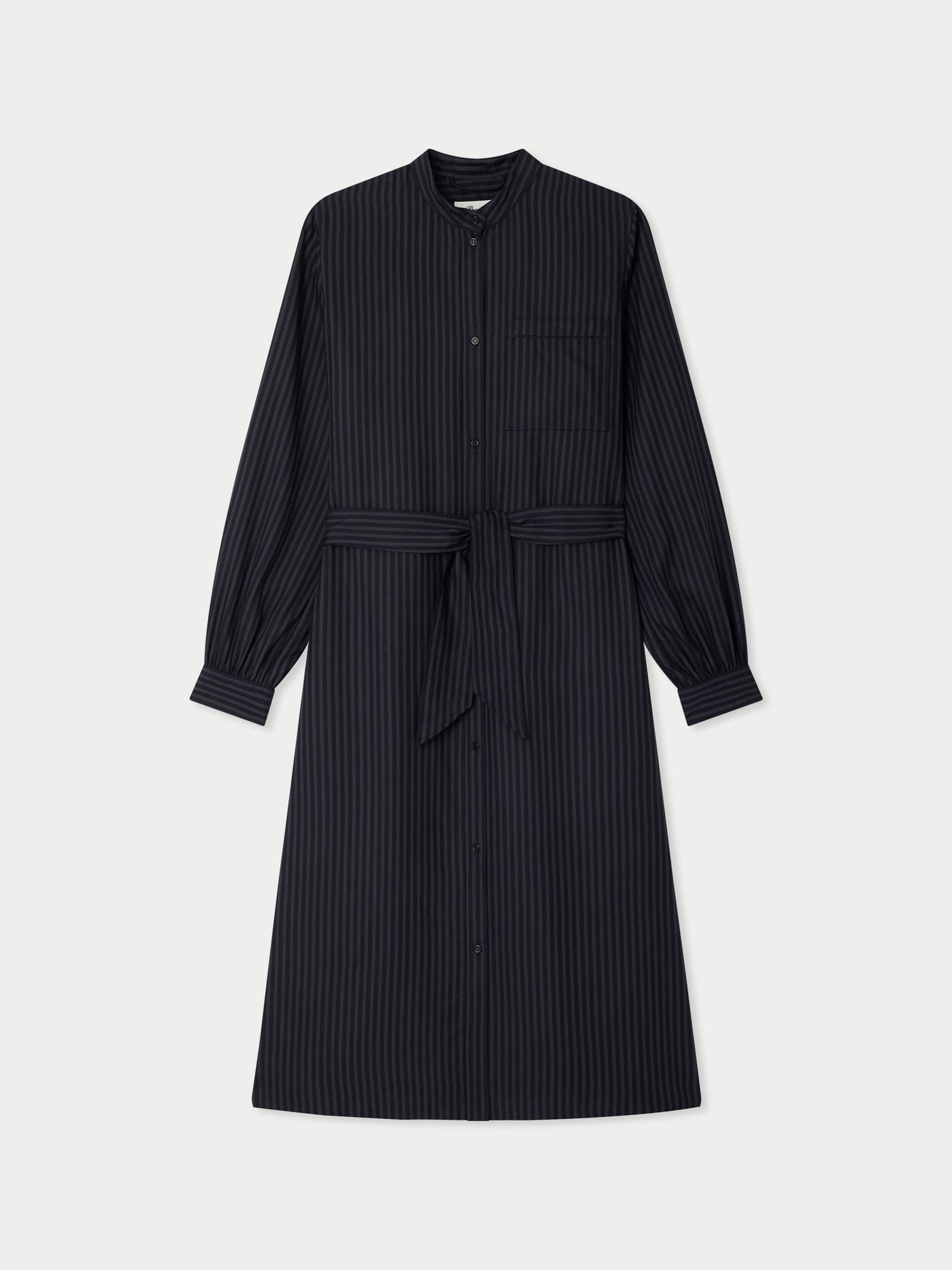 Black Striped Joueuse Dress