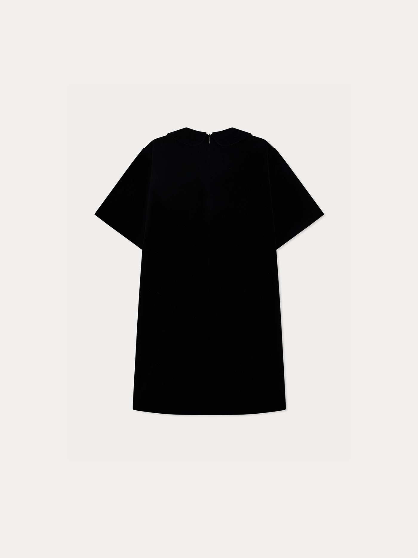 Jibel dress in organic cotton velvet